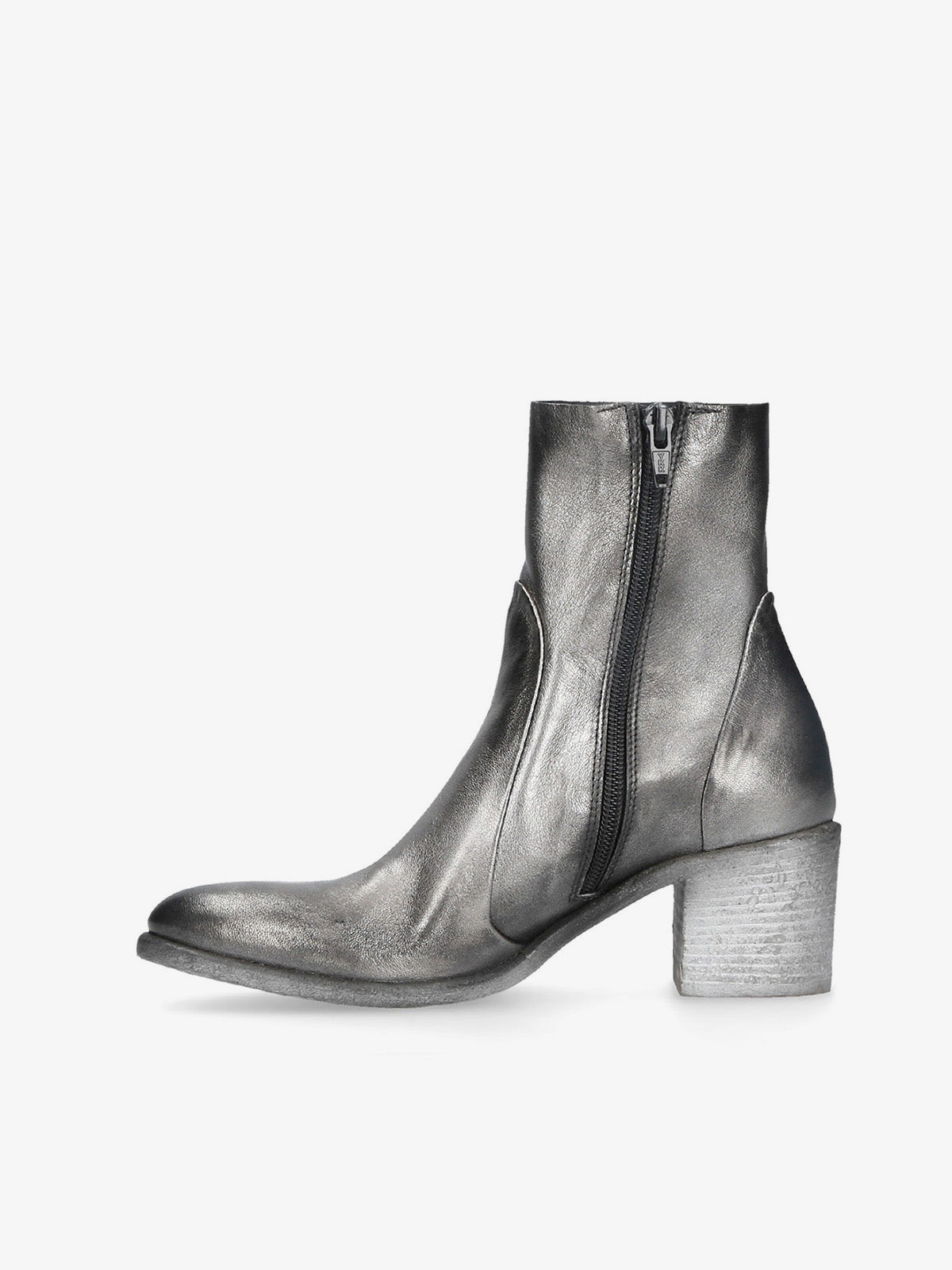 Say Laminated Leather Ankle Boot