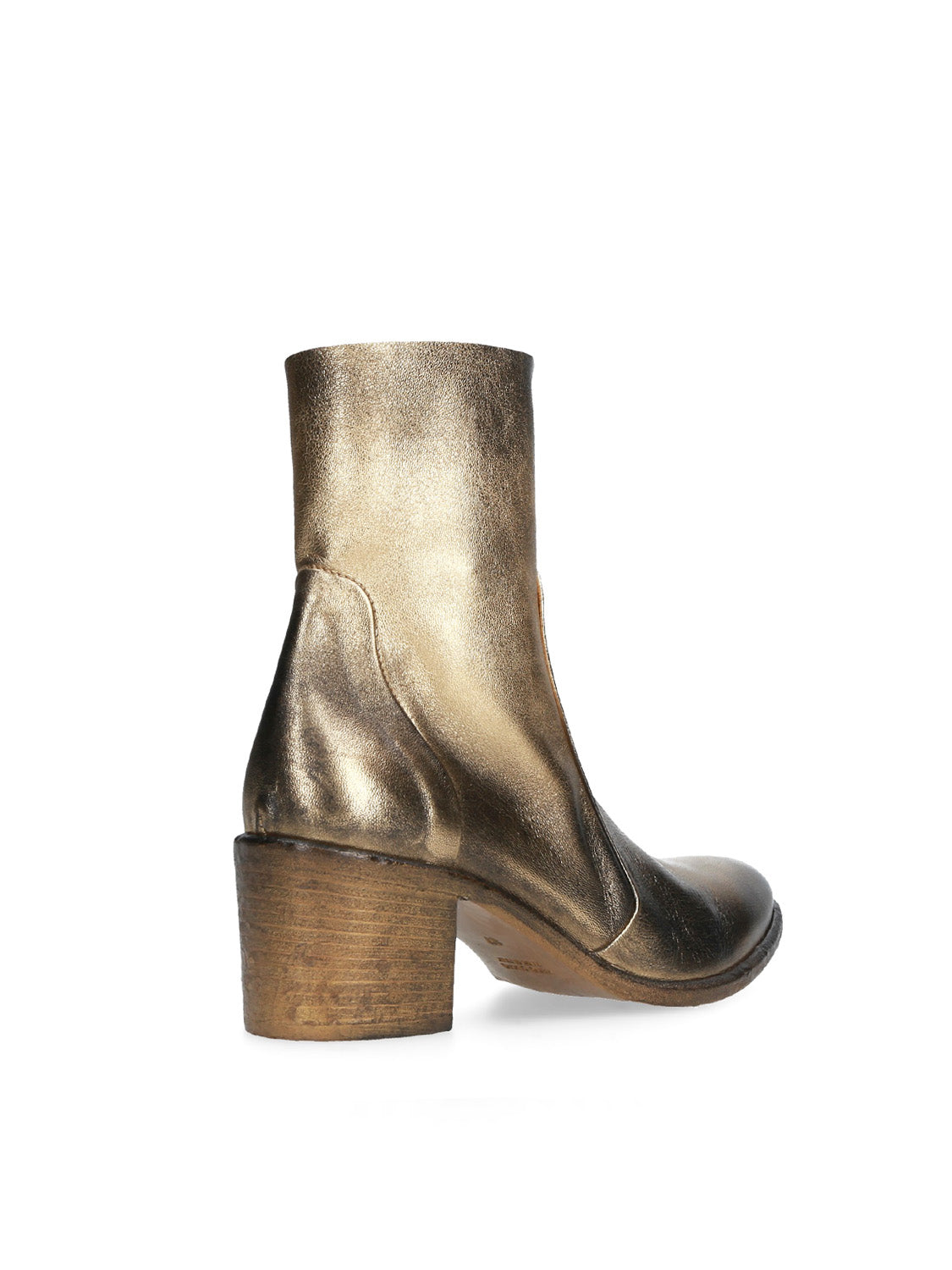 Golden Ankle Boot
