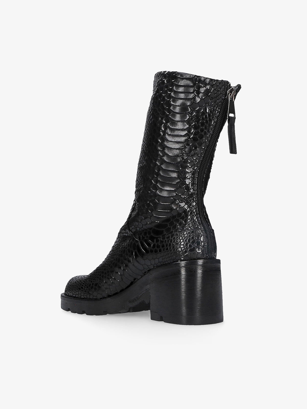 Jet Black Ankle Boot