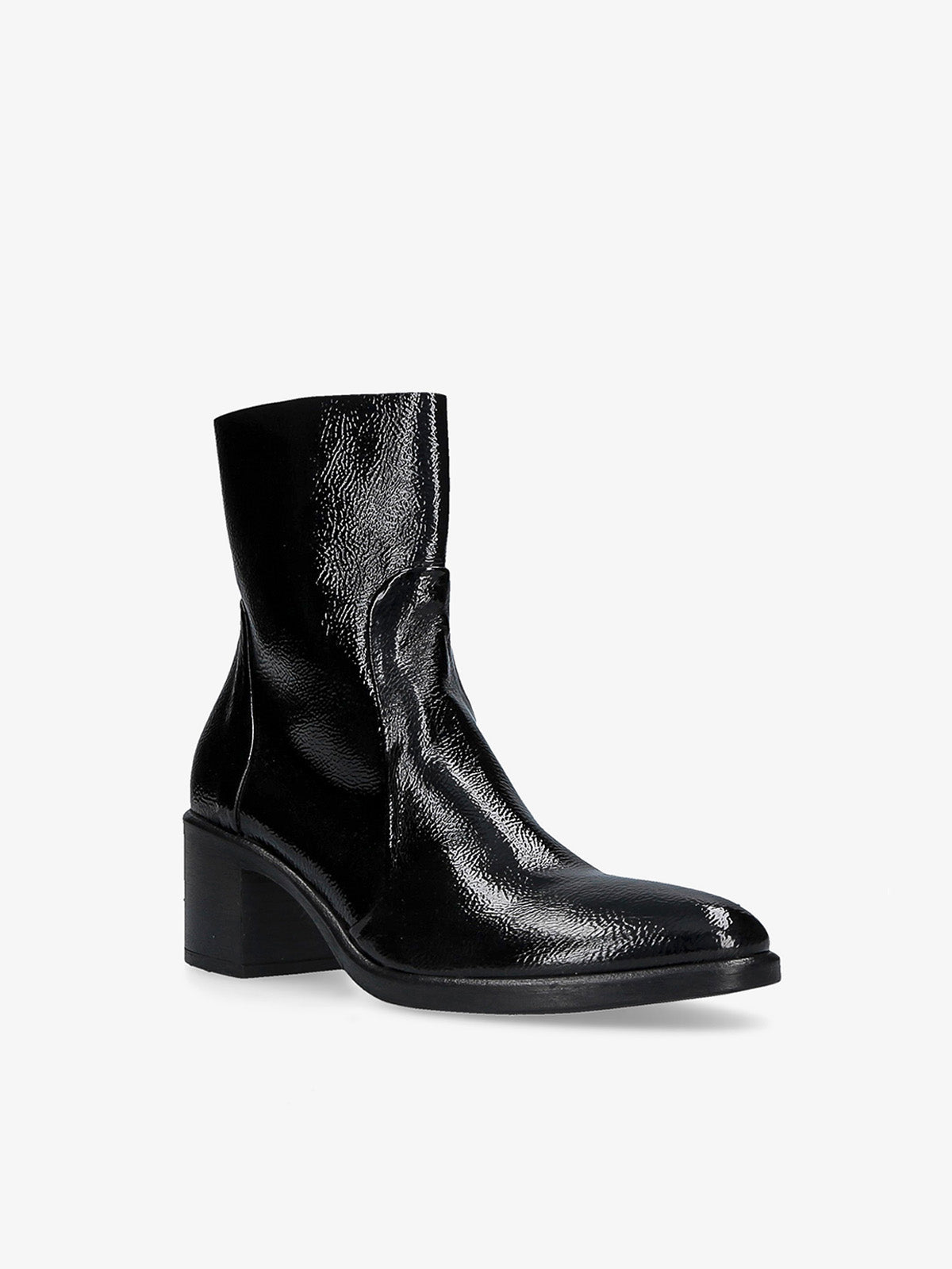 SAY BLACK STRETCH ANKLE BOOT