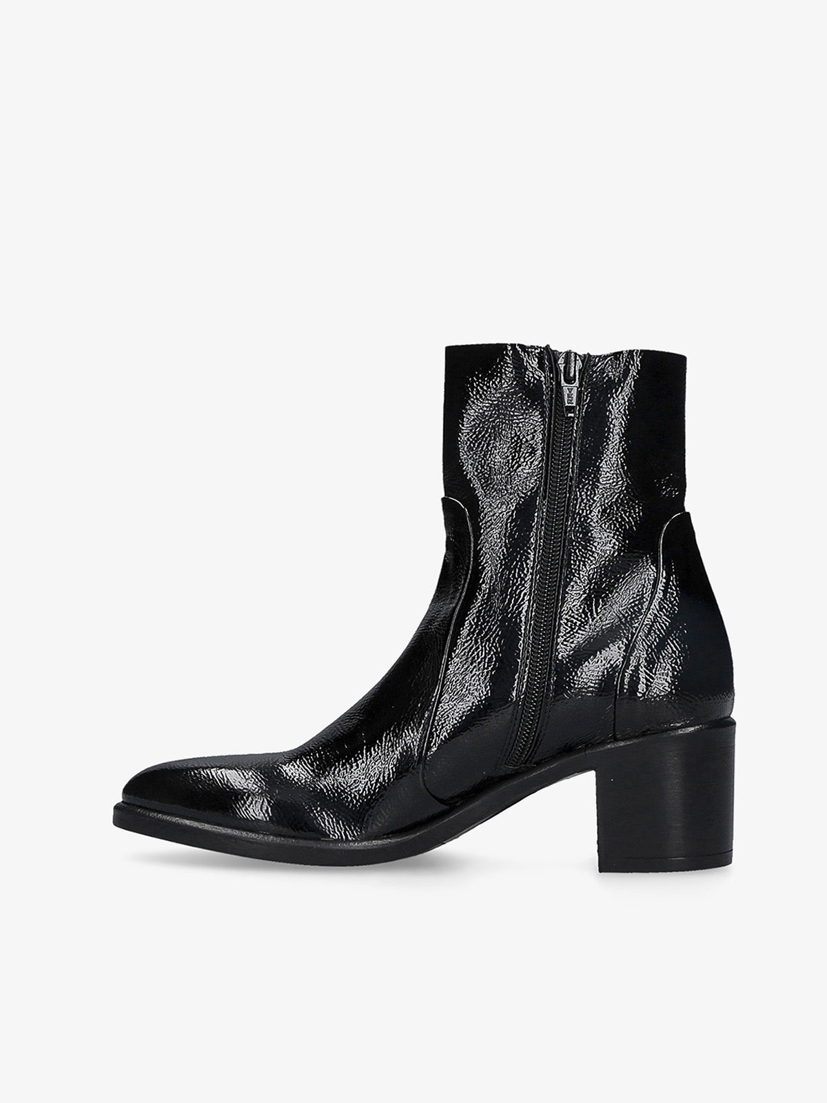 SAY BLACK STRETCH ANKLE BOOT