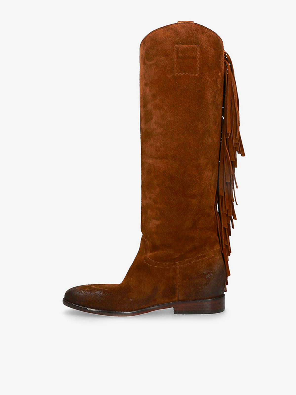 GYPSY BROWN FRINGE BOOT