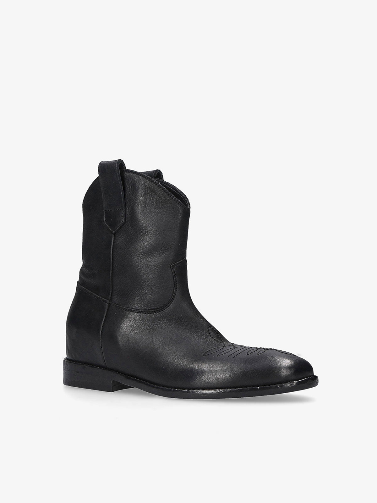 DORADO BLACK WESTERN BOOT