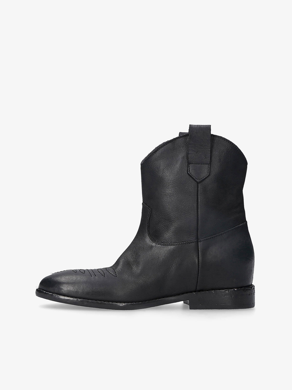 DORADO BLACK WESTERN BOOT