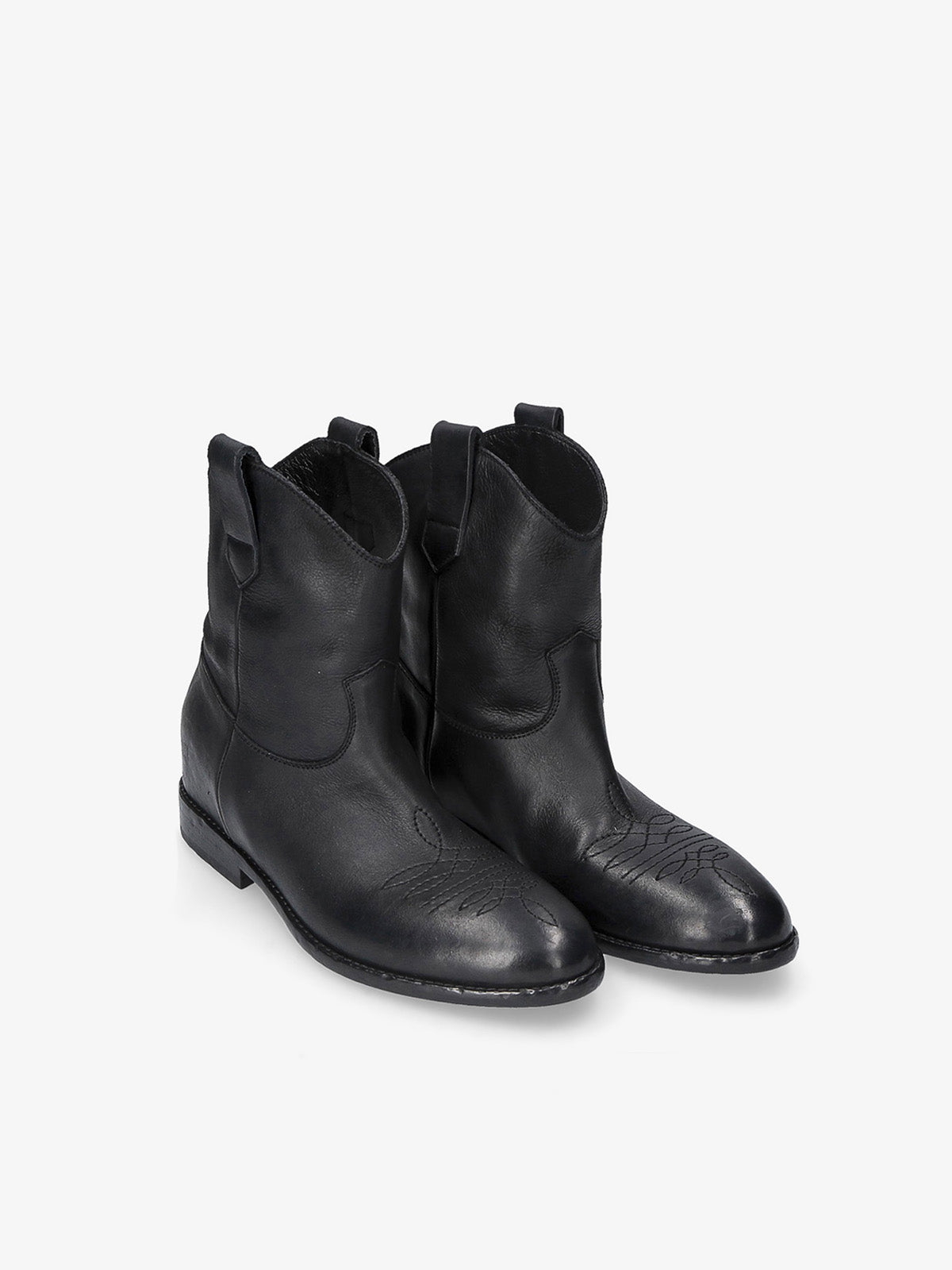 DORADO BLACK WESTERN BOOT