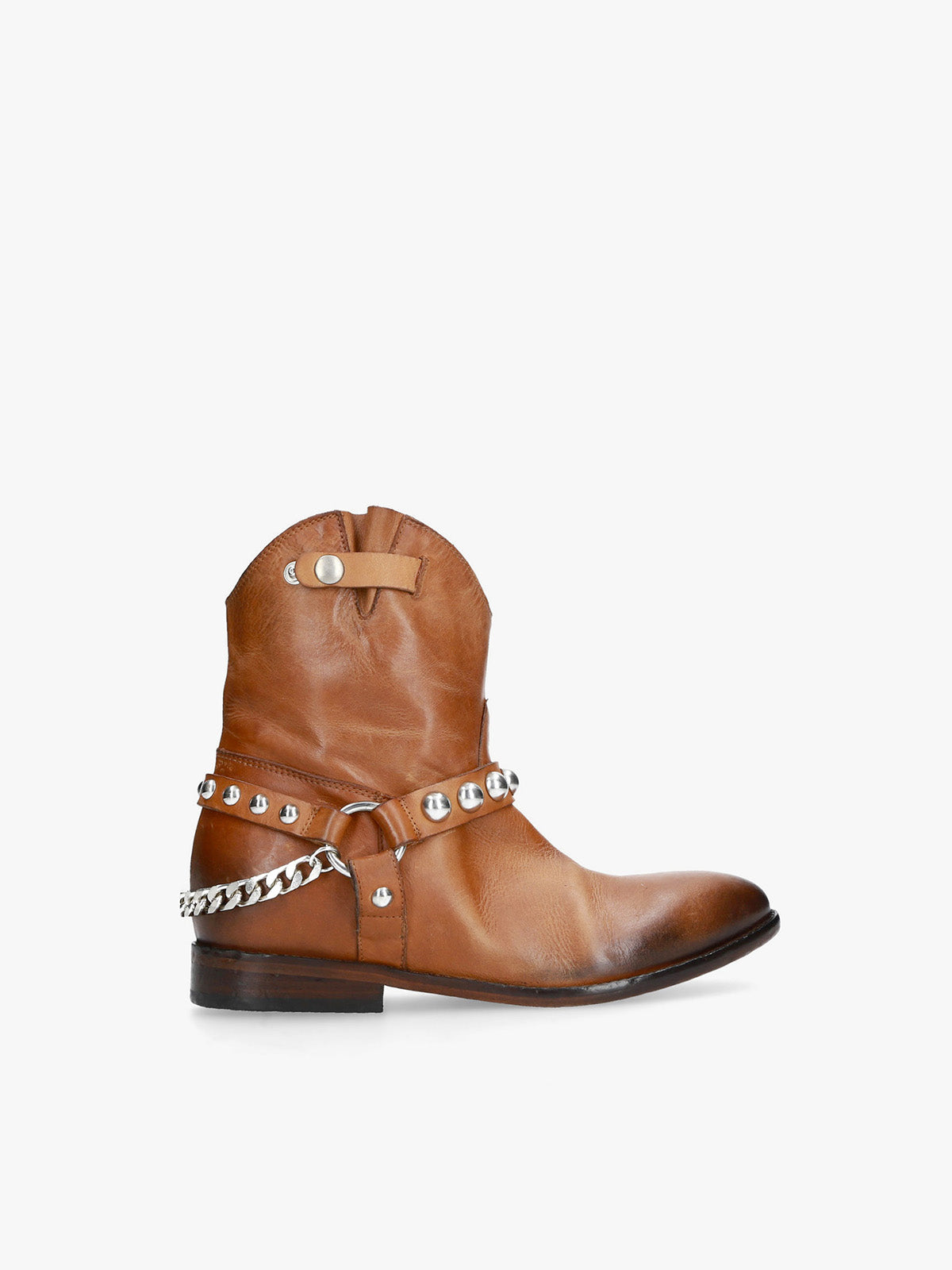 Leather Western Boots