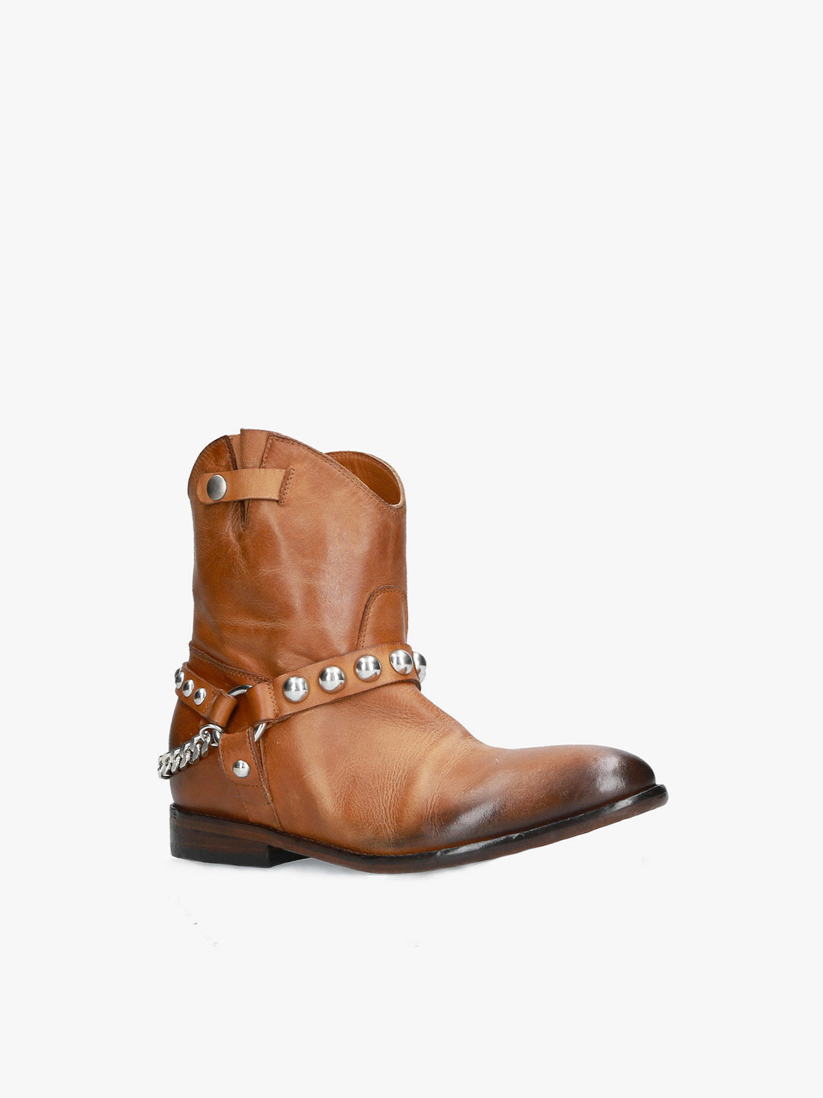 Leather Western Boots