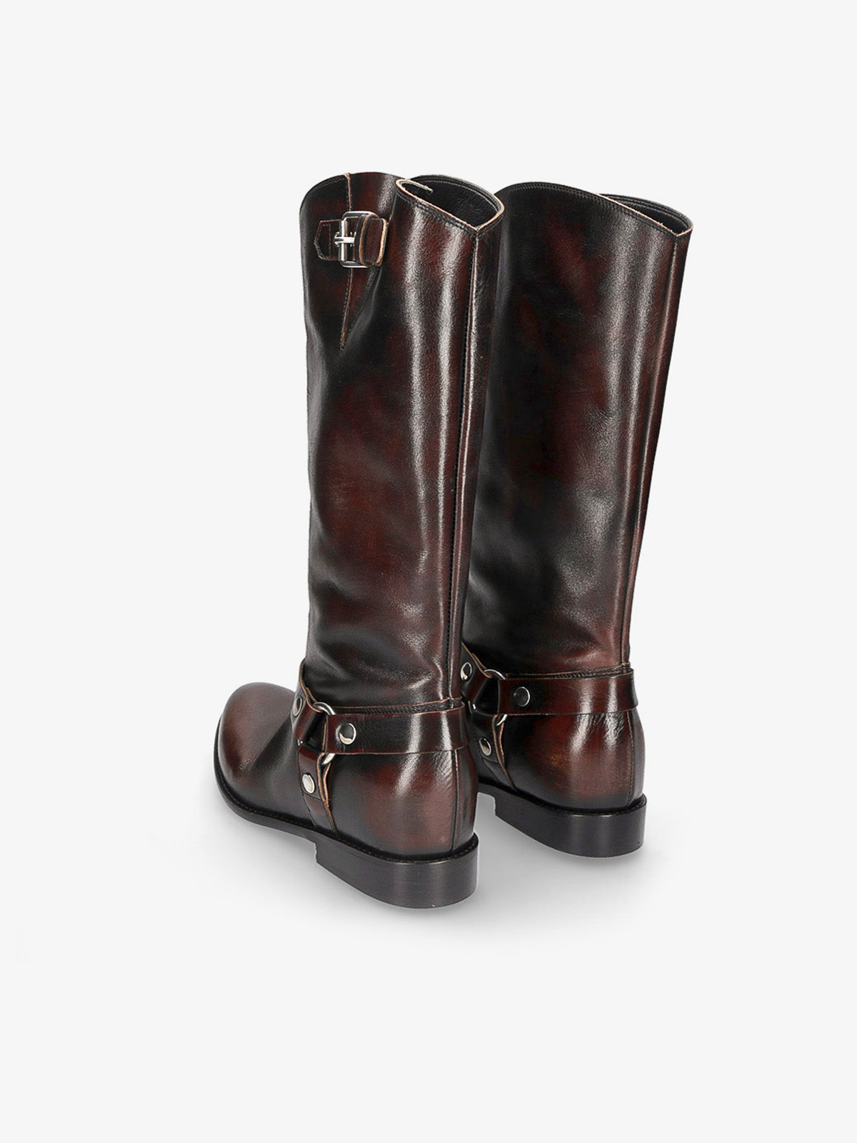 TURNER BLACK BIKER BOOT