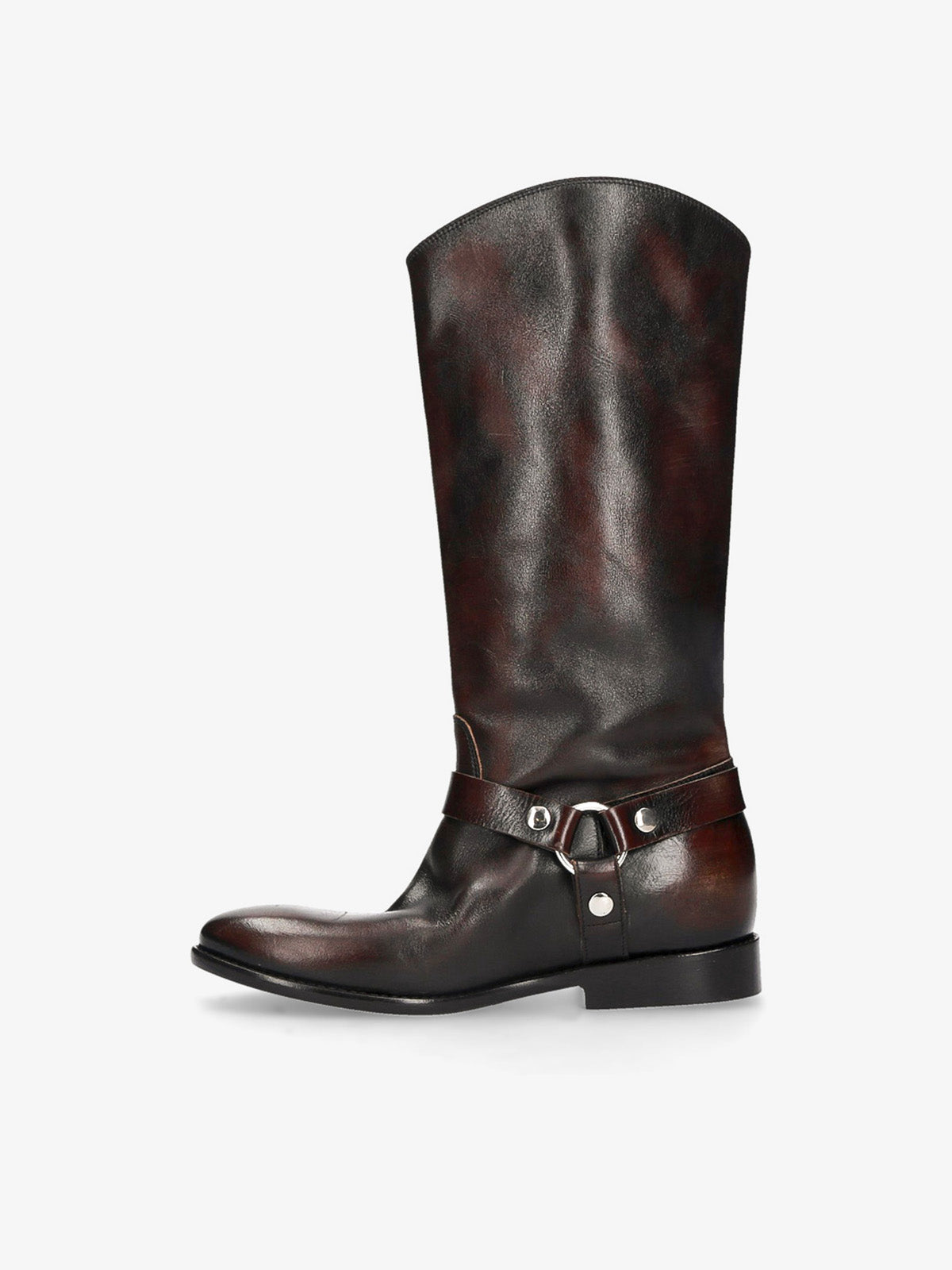 TURNER BLACK BIKER BOOT