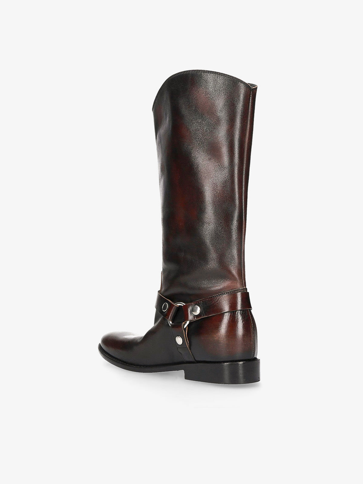 TURNER BLACK BIKER BOOT