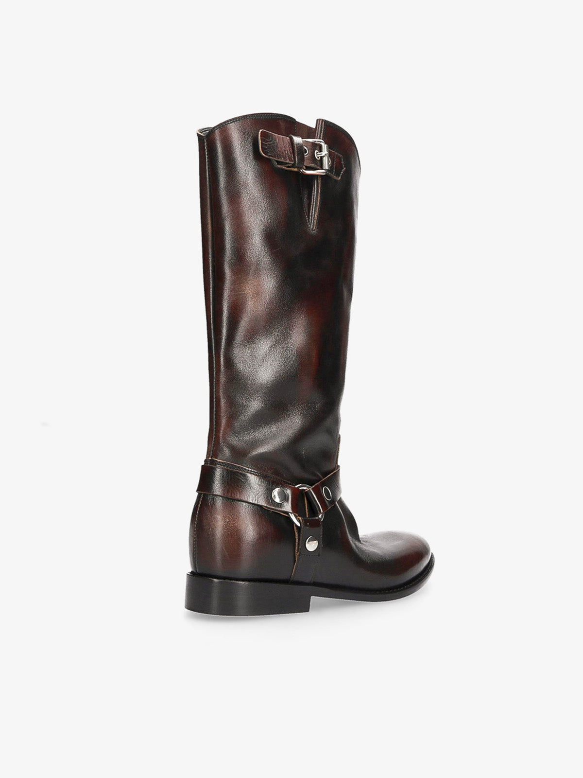 TURNER BLACK BIKER BOOT