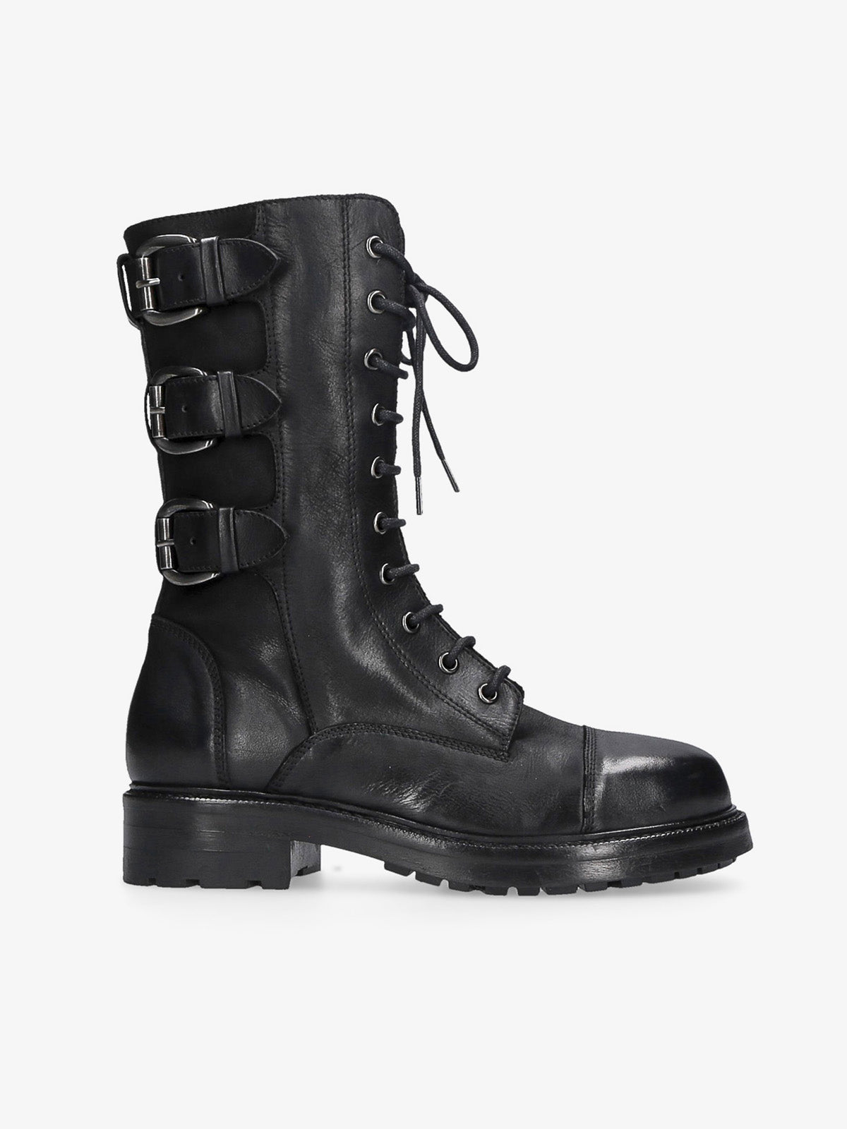 BLAZE LACE-UP BIKER BOOT