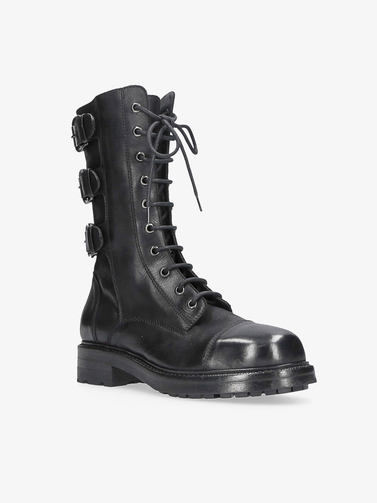 BLAZE LACE-UP BIKER BOOT