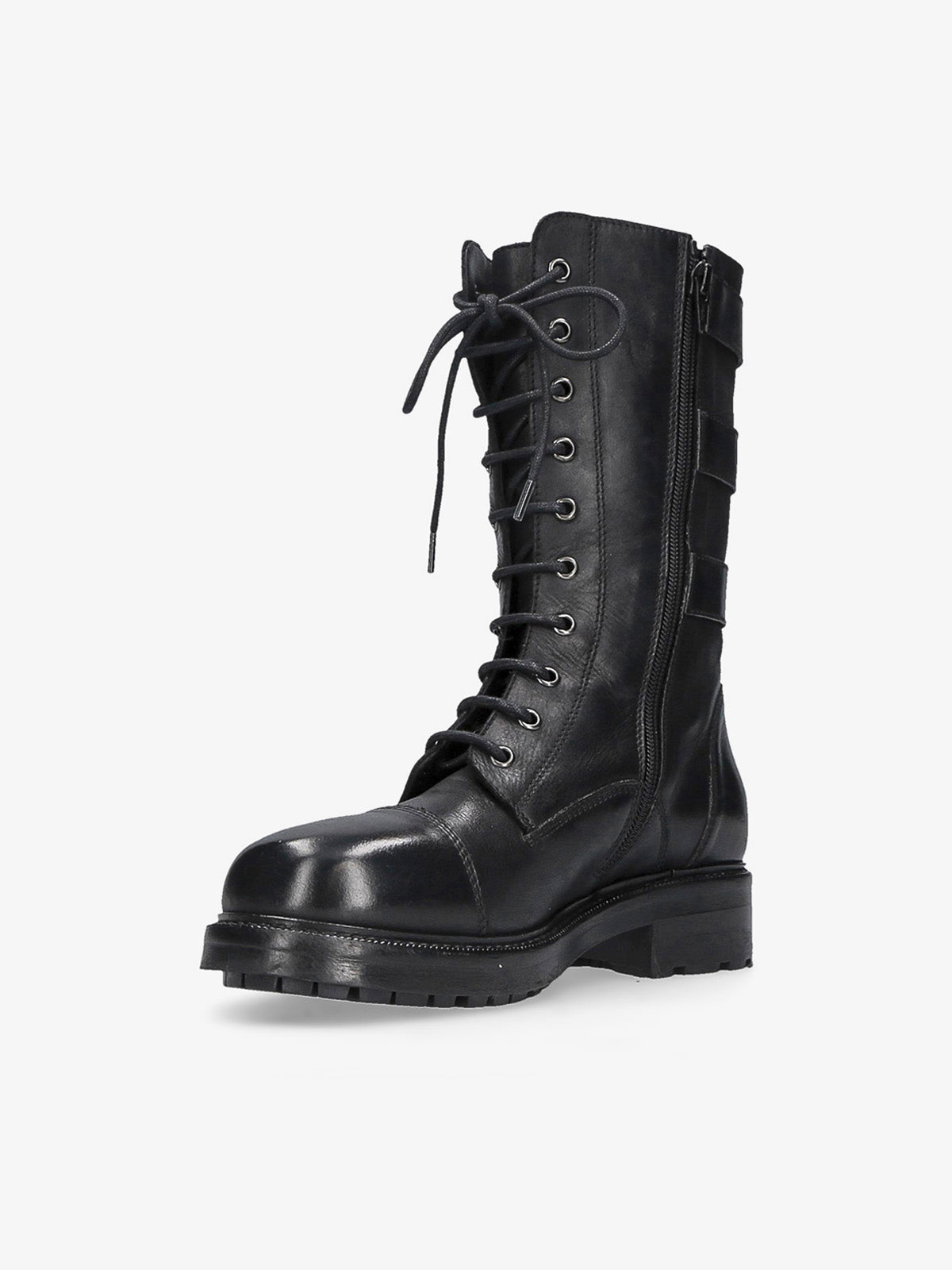 BLAZE LACE-UP BIKER BOOT