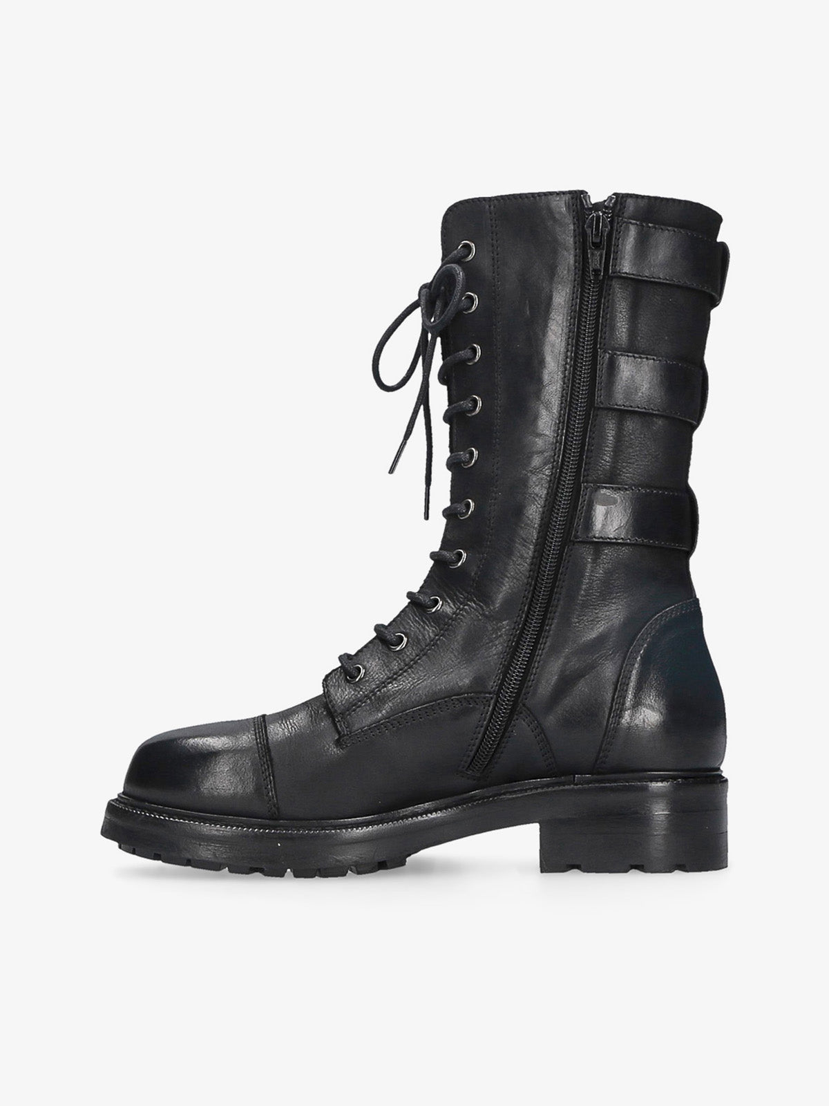 BLAZE LACE-UP BIKER BOOT