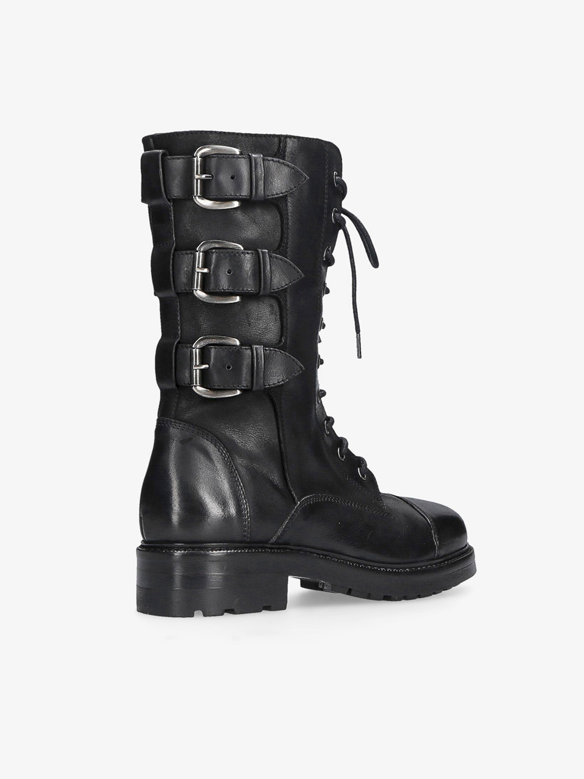 BLAZE LACE-UP BIKER BOOT