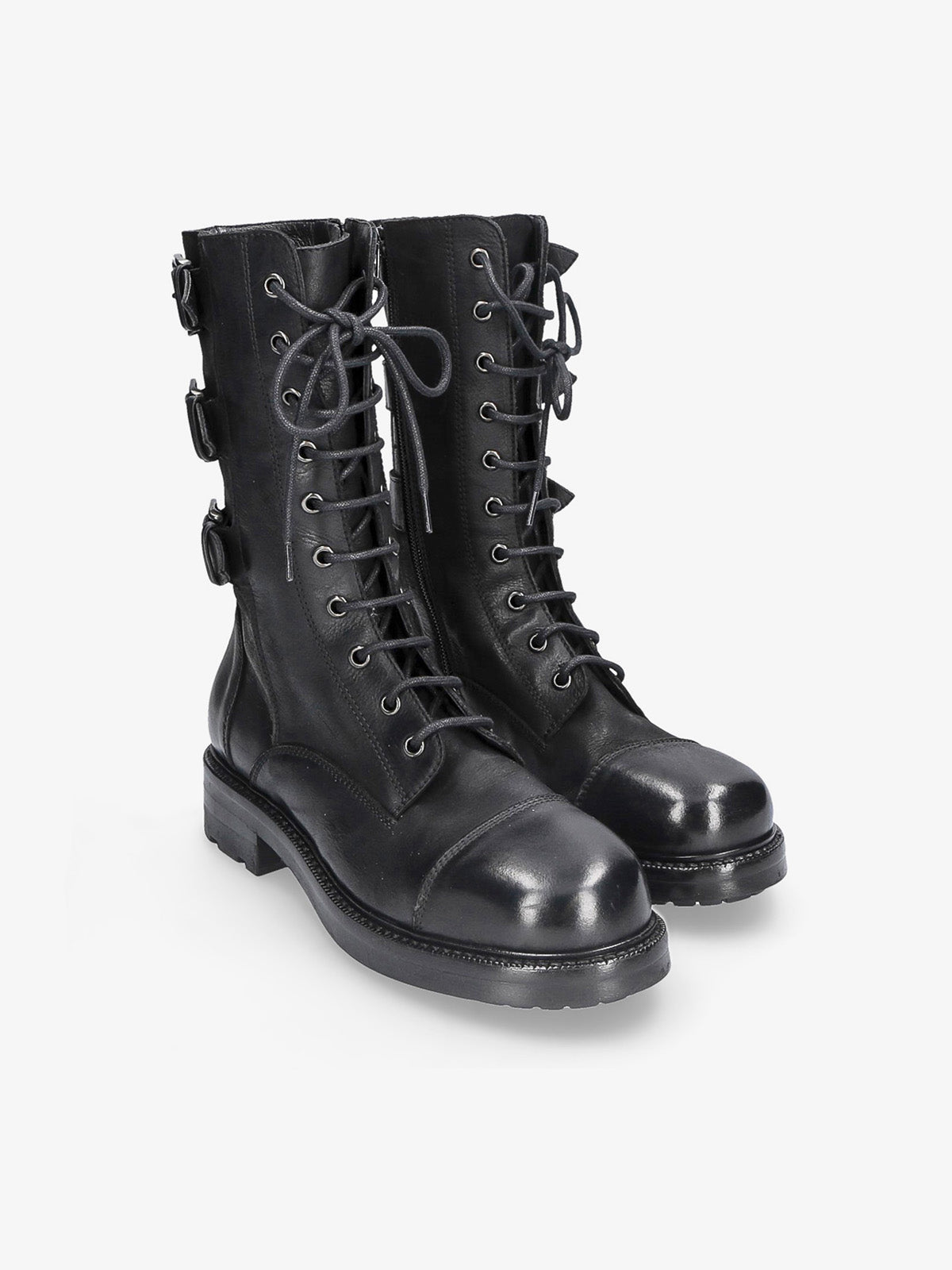 BLAZE LACE-UP BIKER BOOT