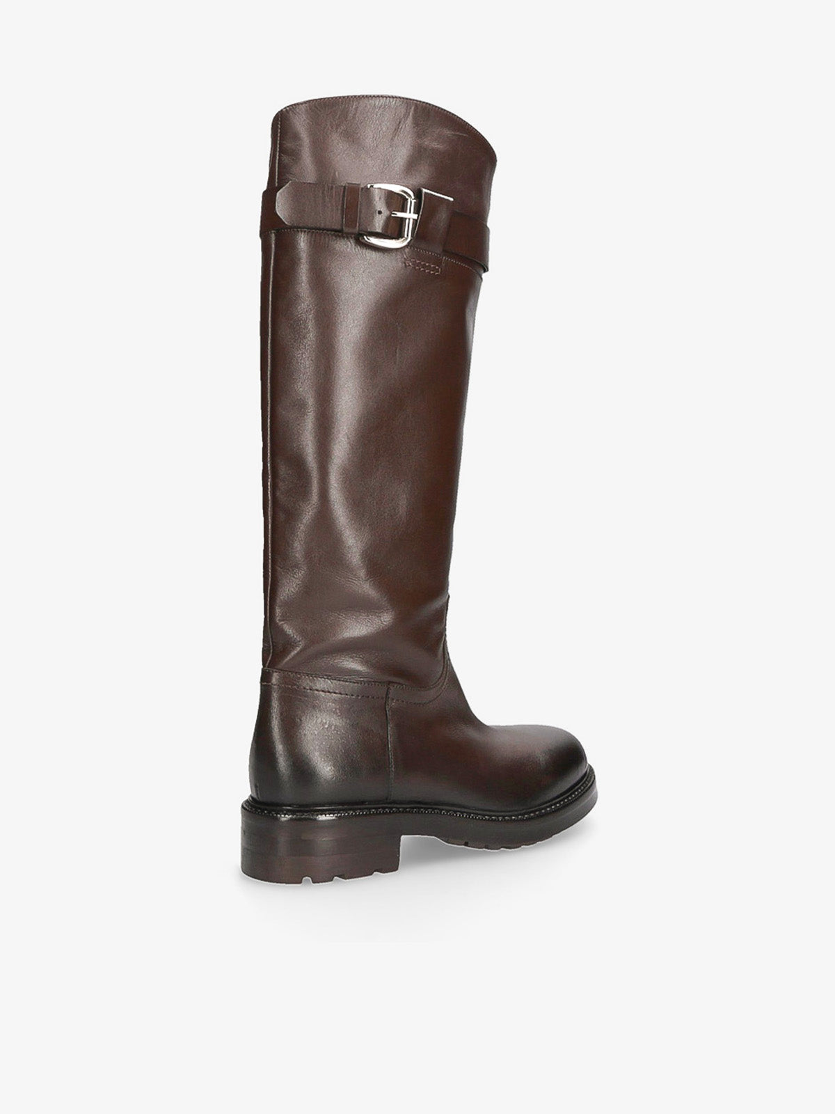 SHORE DARK BROWN HIGH BOOT