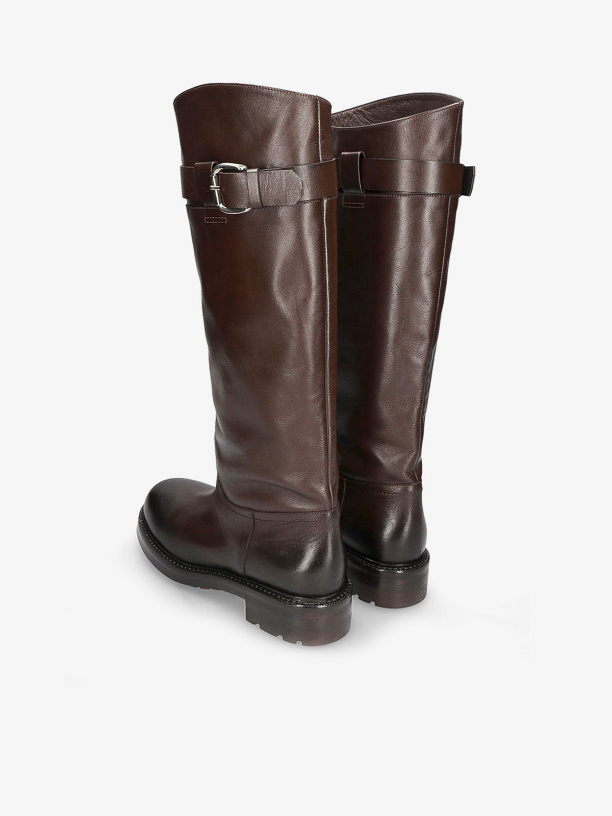 SHORE DARK BROWN HIGH BOOT