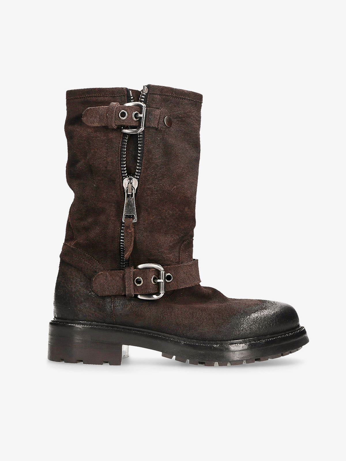 Road Biker Ankle Boot