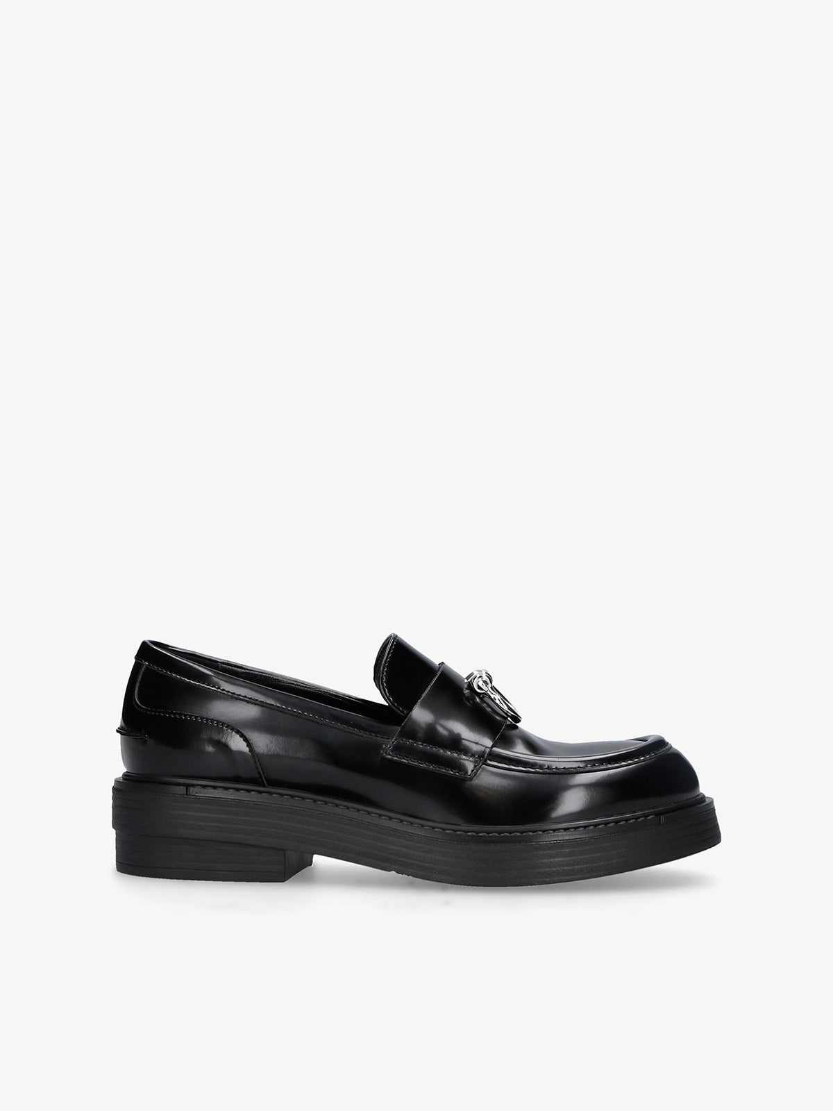 BILLIE PENNY LOAFER WITH METAL ACCESSORY