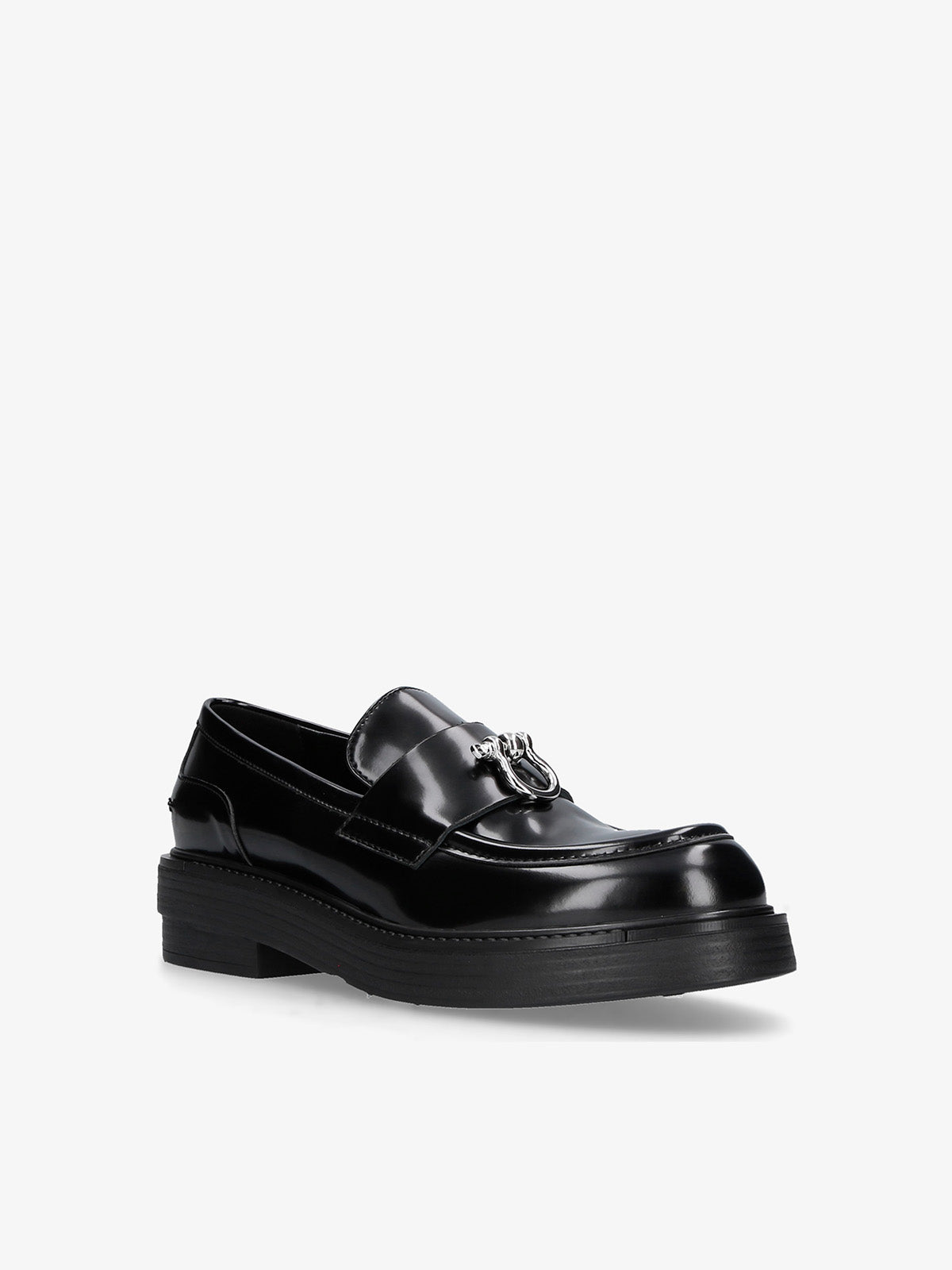 BILLIE PENNY LOAFER WITH METAL ACCESSORY