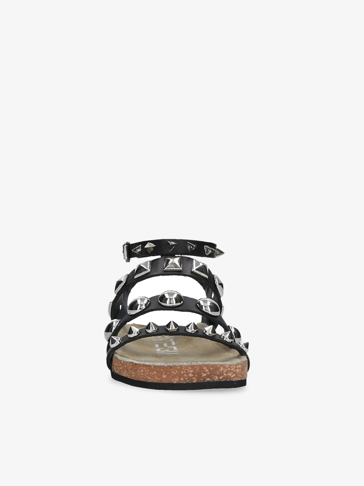 Black Studded Sandal