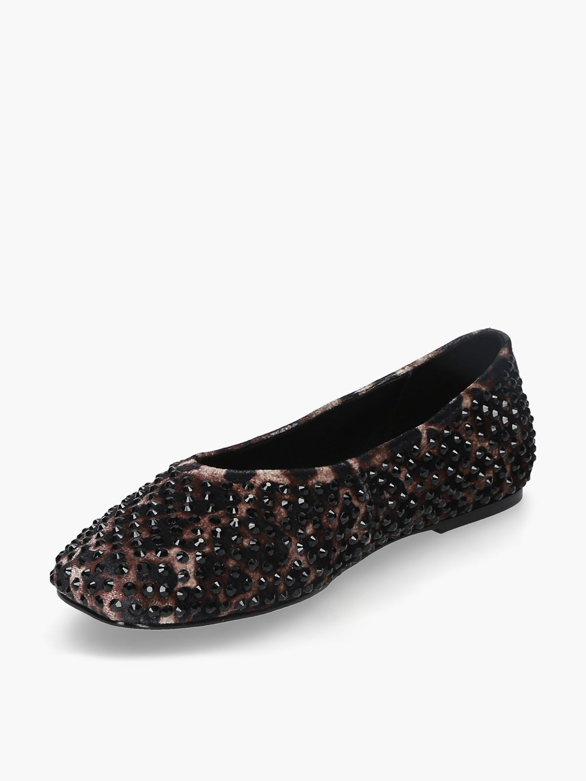 Strategia Chic Rhinestone Ballerina Animalier