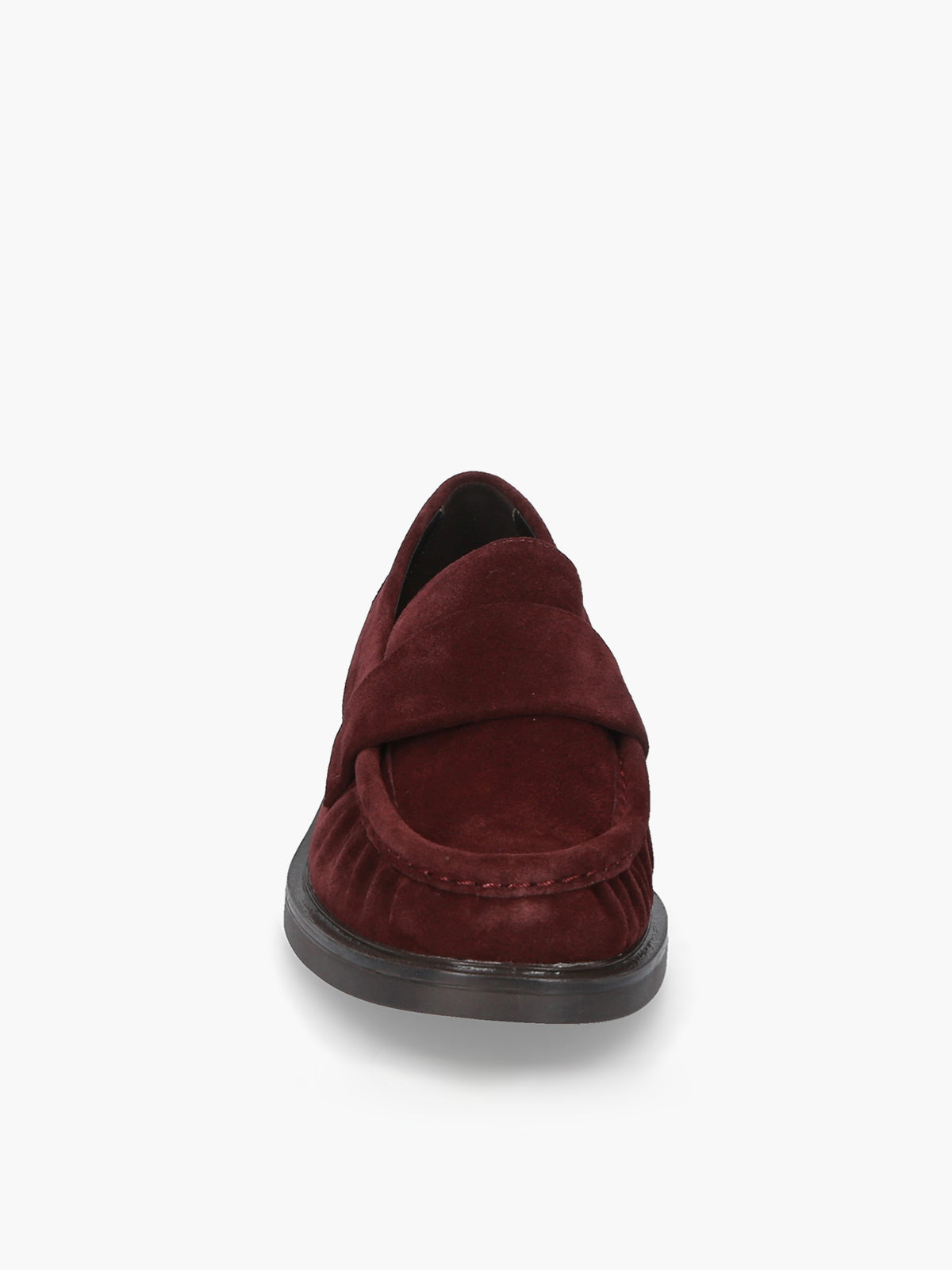 Romy Burgundy Suede Loafer