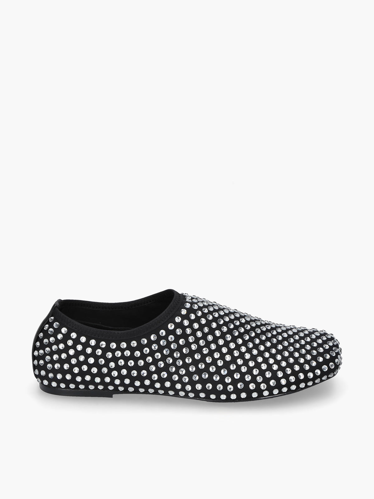 Strategia Lady Ballerine Strass Noir Cristal