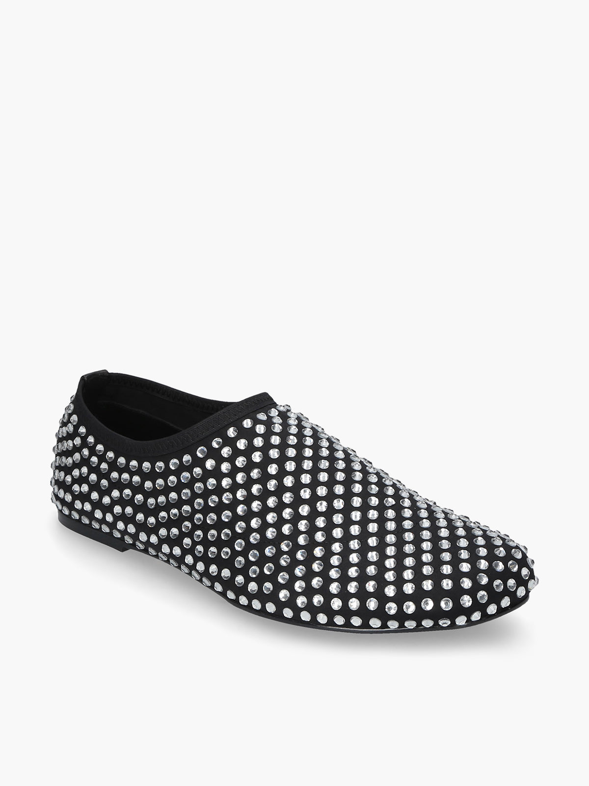 Strategia Lady Ballerine Strass Noir Cristal