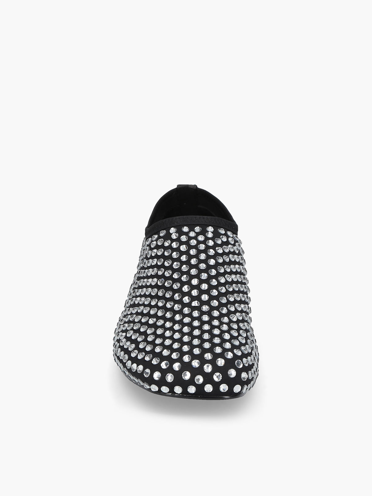 Strategia Lady Ballerine Strass Noir Cristal