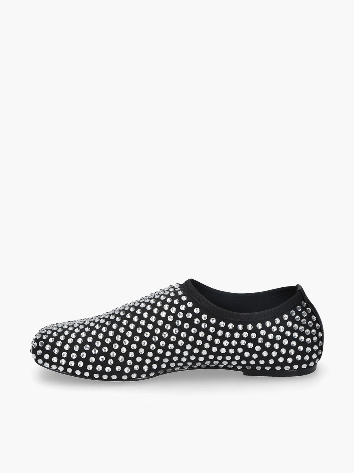 Strategia Lady Ballerine Strass Noir Cristal