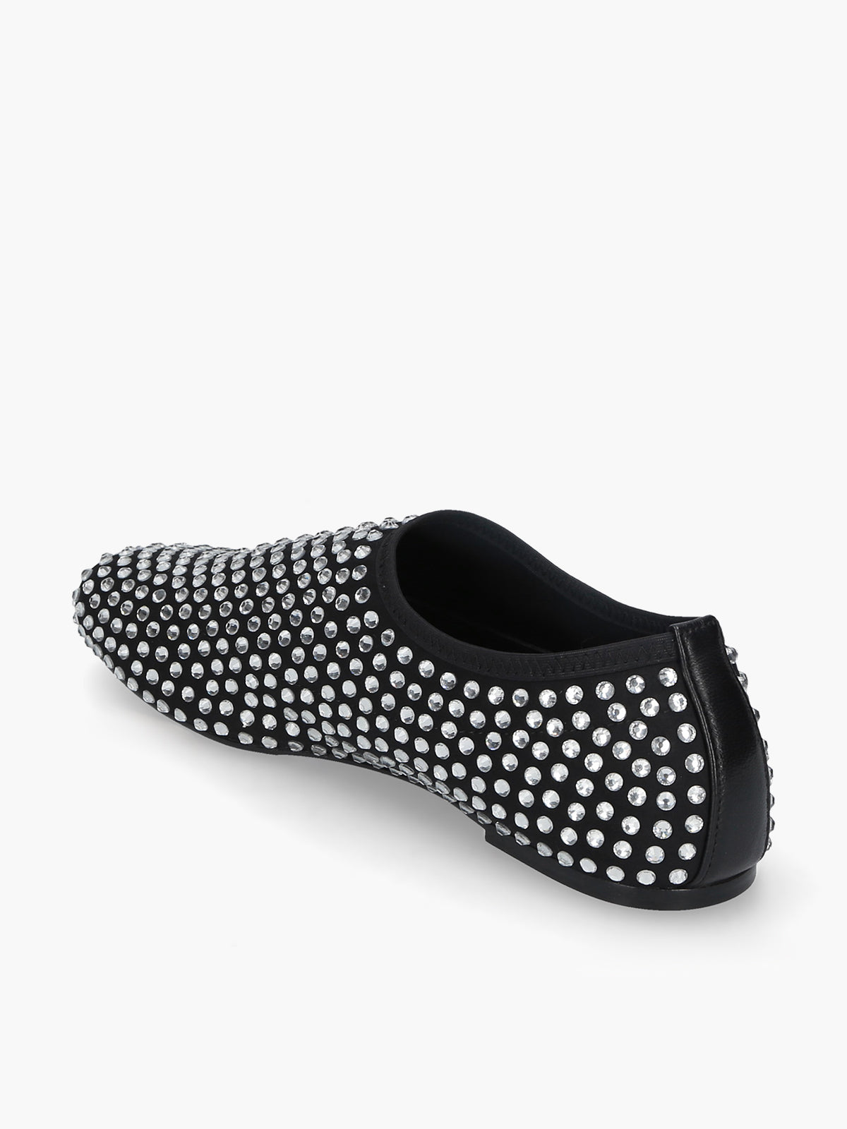 Strategia Lady Ballerine Strass Noir Cristal