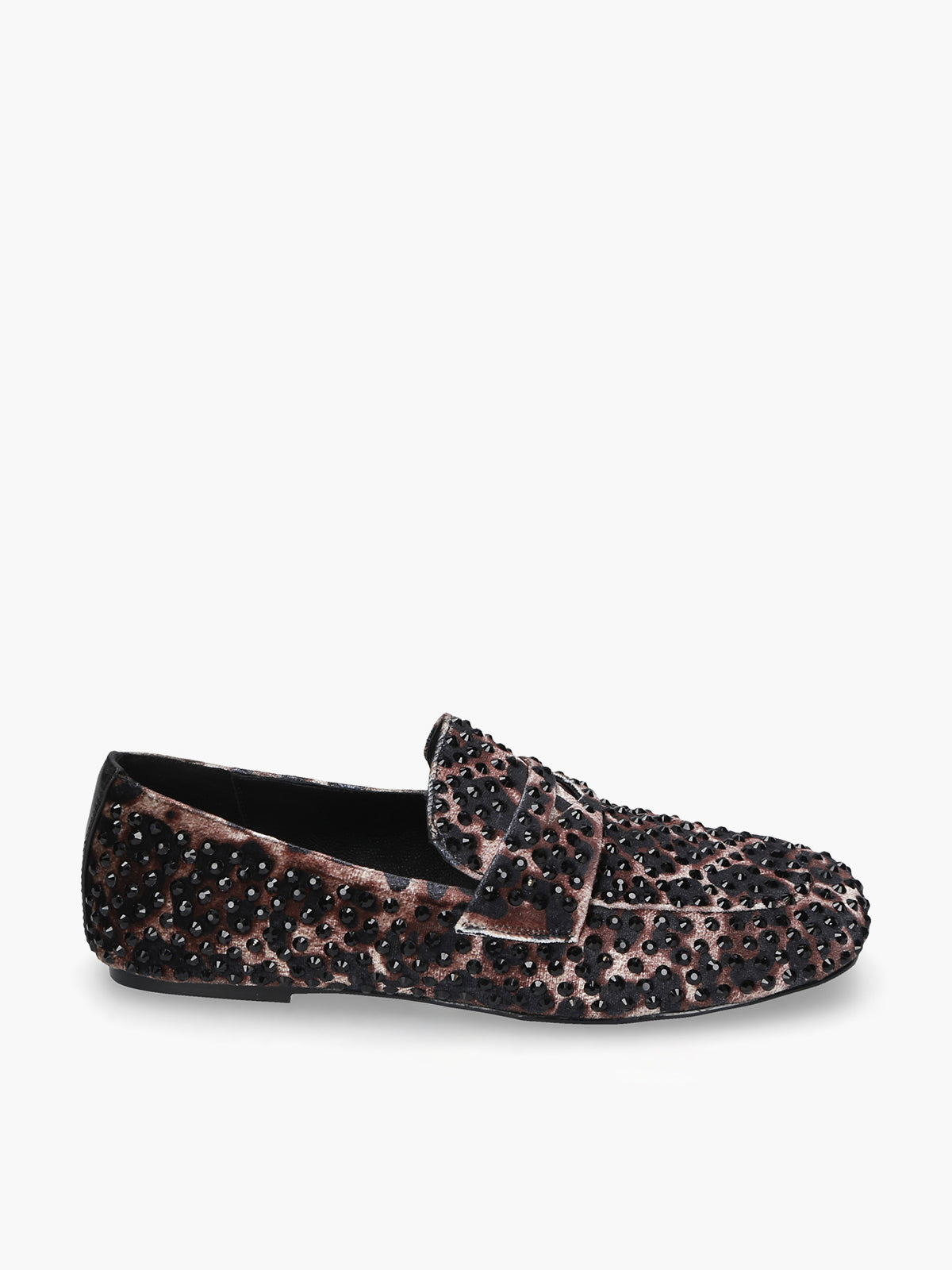 Strategia Vanity Mocassin Strass Animalier