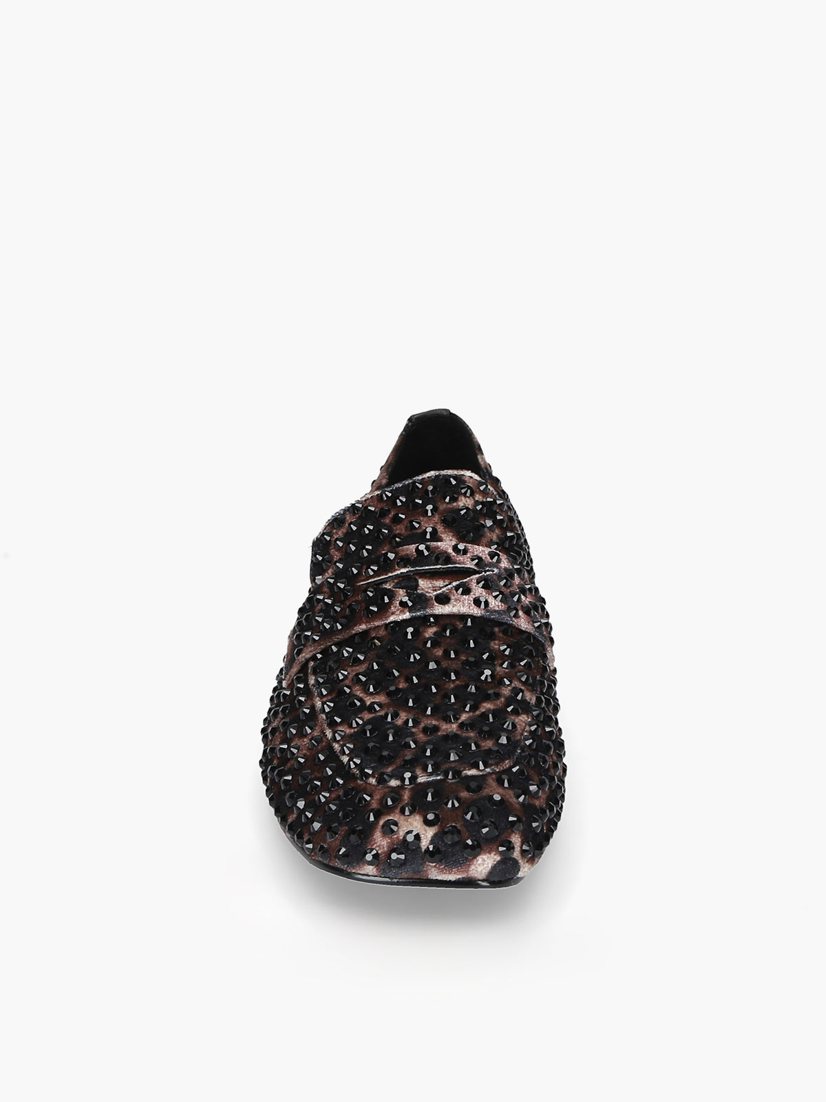 Strategia Vanity Mocassin Strass Animalier