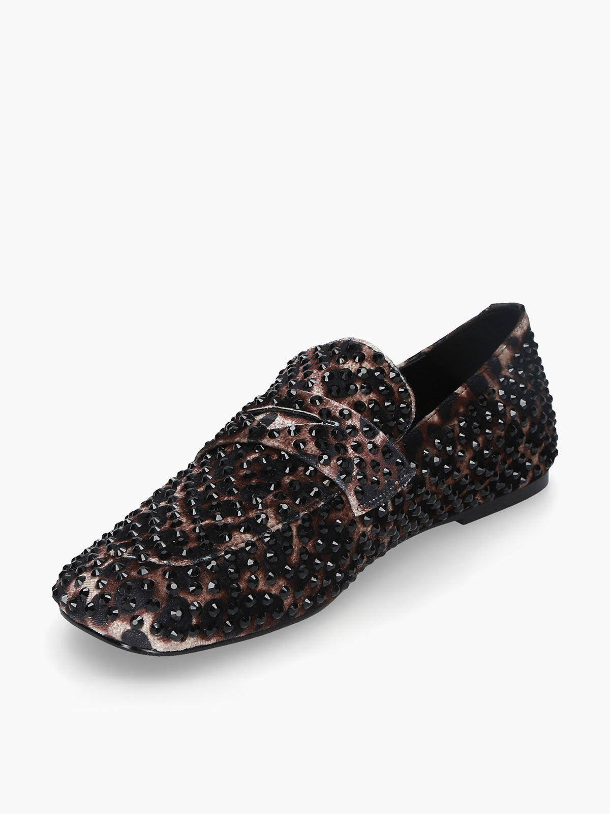 Strategia Vanity Mocassin Strass Animalier
