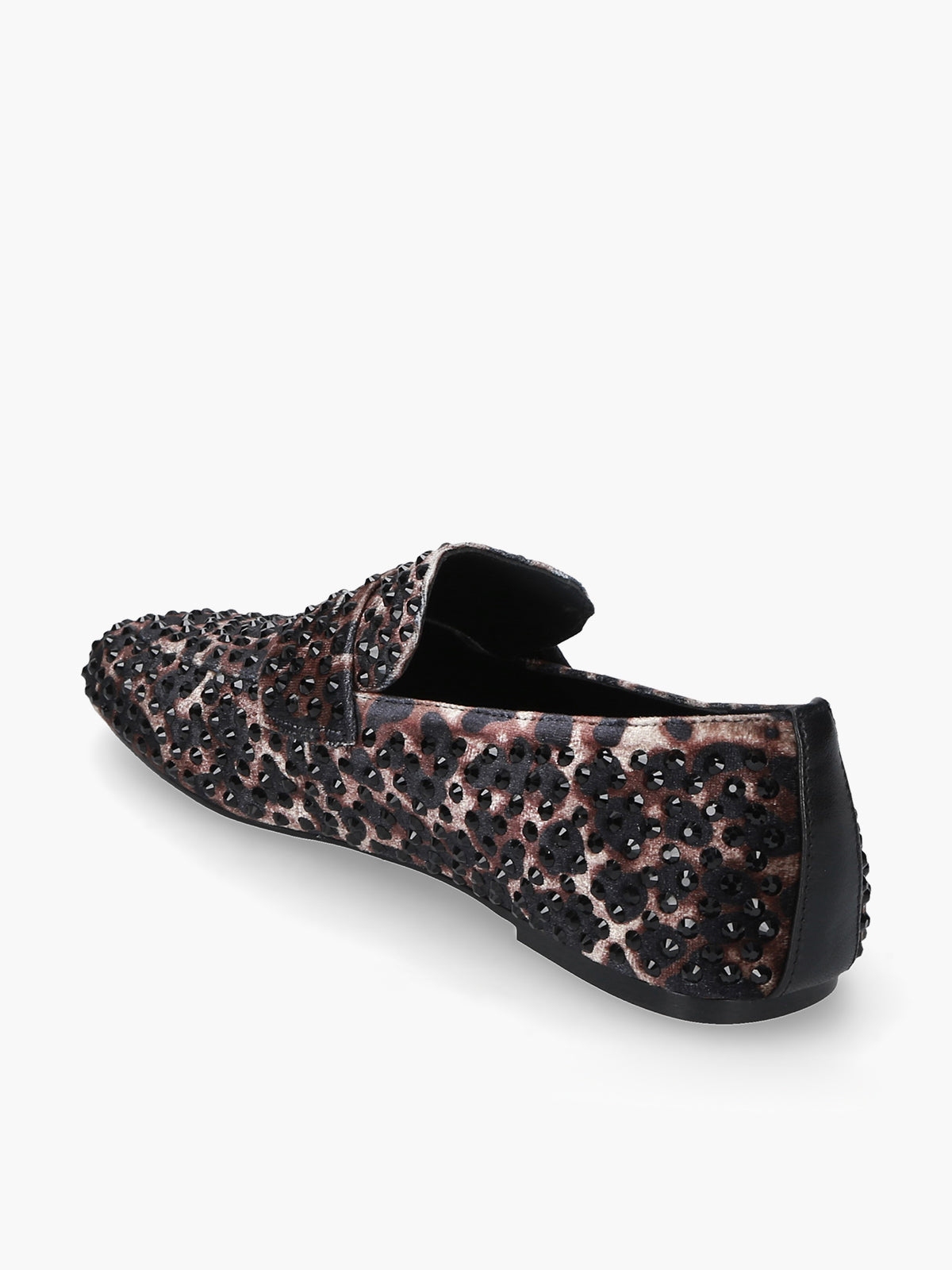 Strategia Vanity Mocassin Strass Animalier