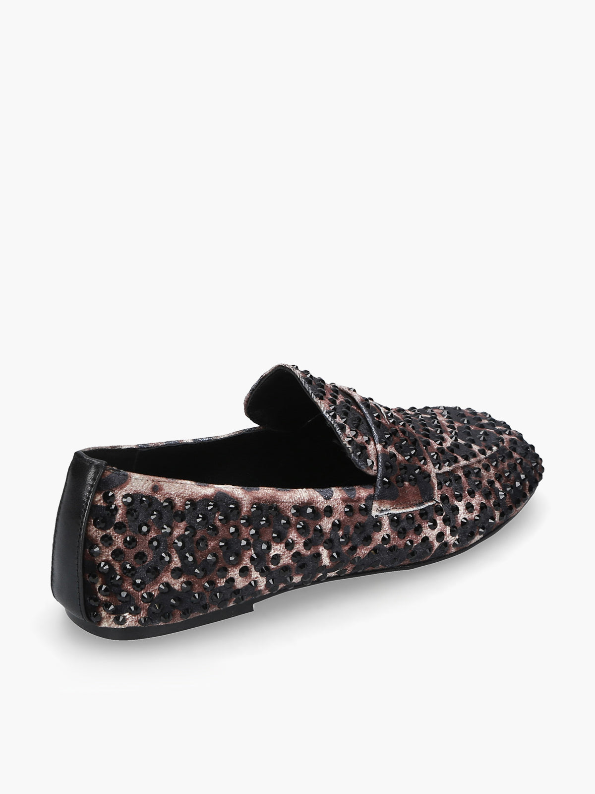 Strategia Vanity Mocassin Strass Animalier