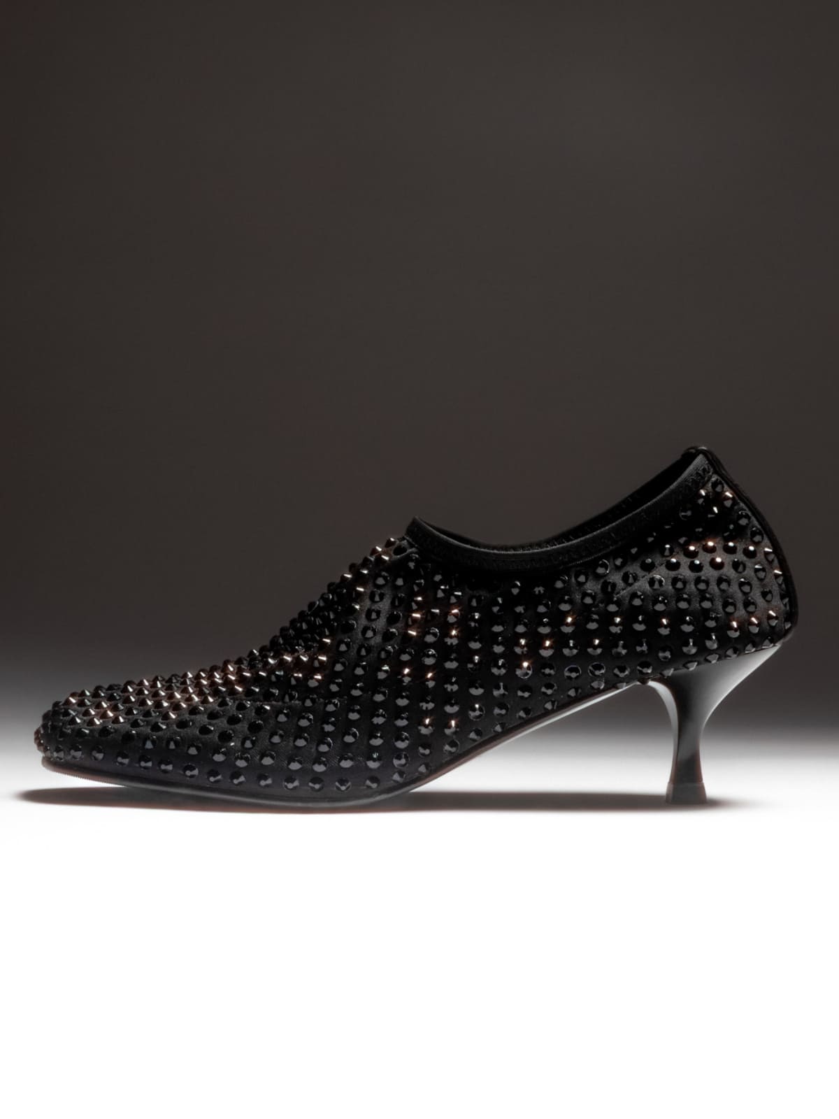 Miss Escarpin Strass Noir