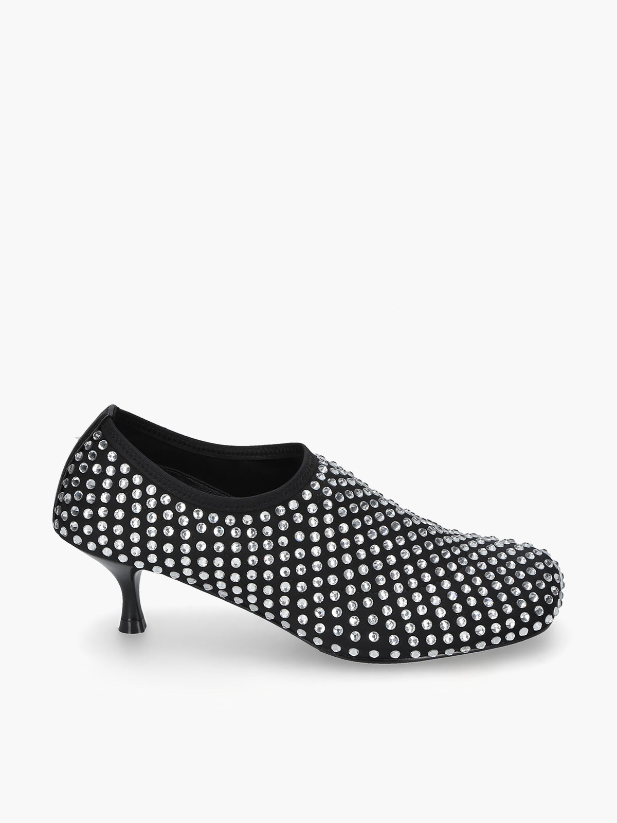 Strategia Miss Rhinestone Pump Black Crystal