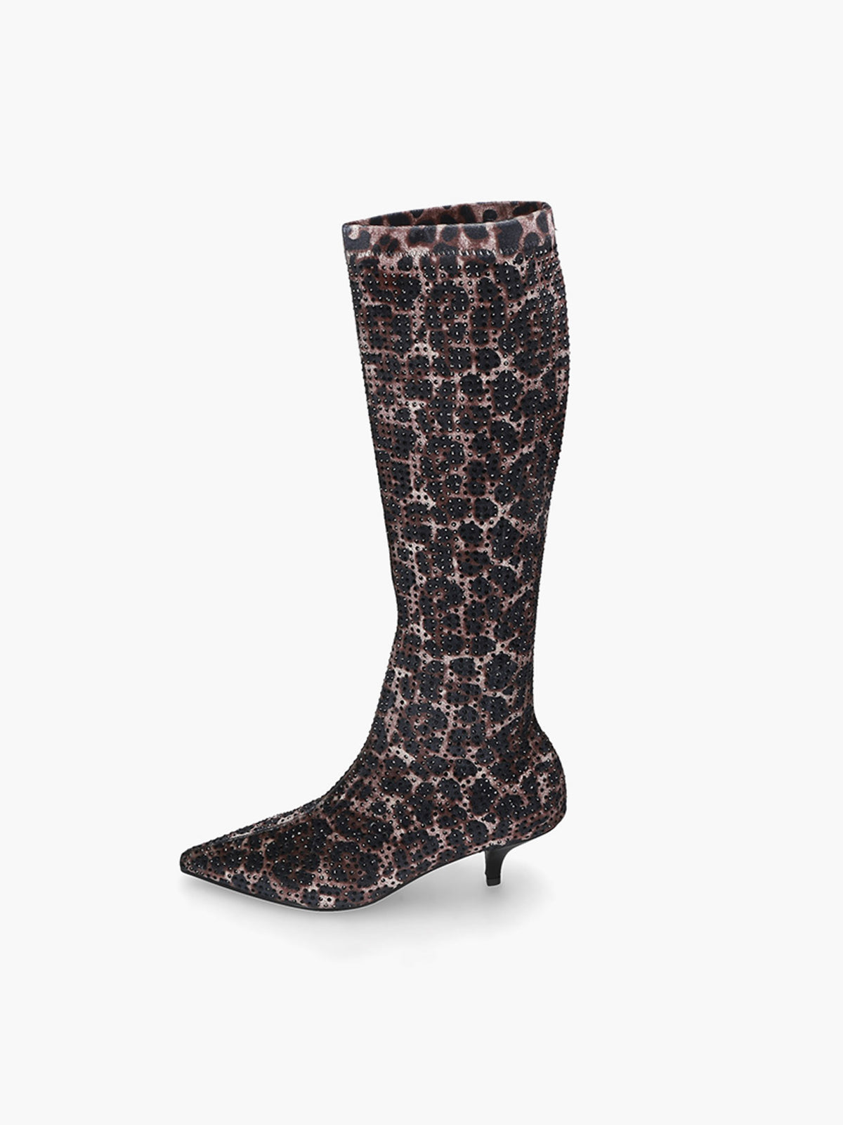 Strategia Anastasia Stivale Strass Animalier