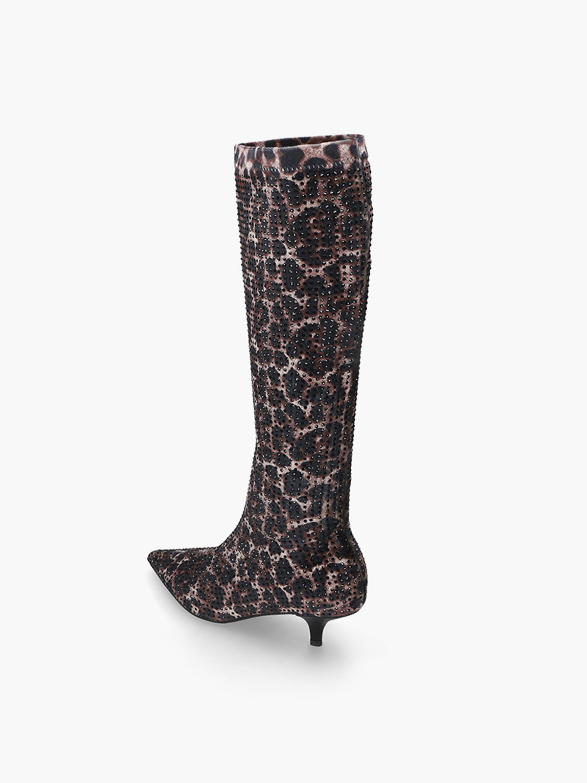 Strategia Anastasia Stivale Strass Animalier