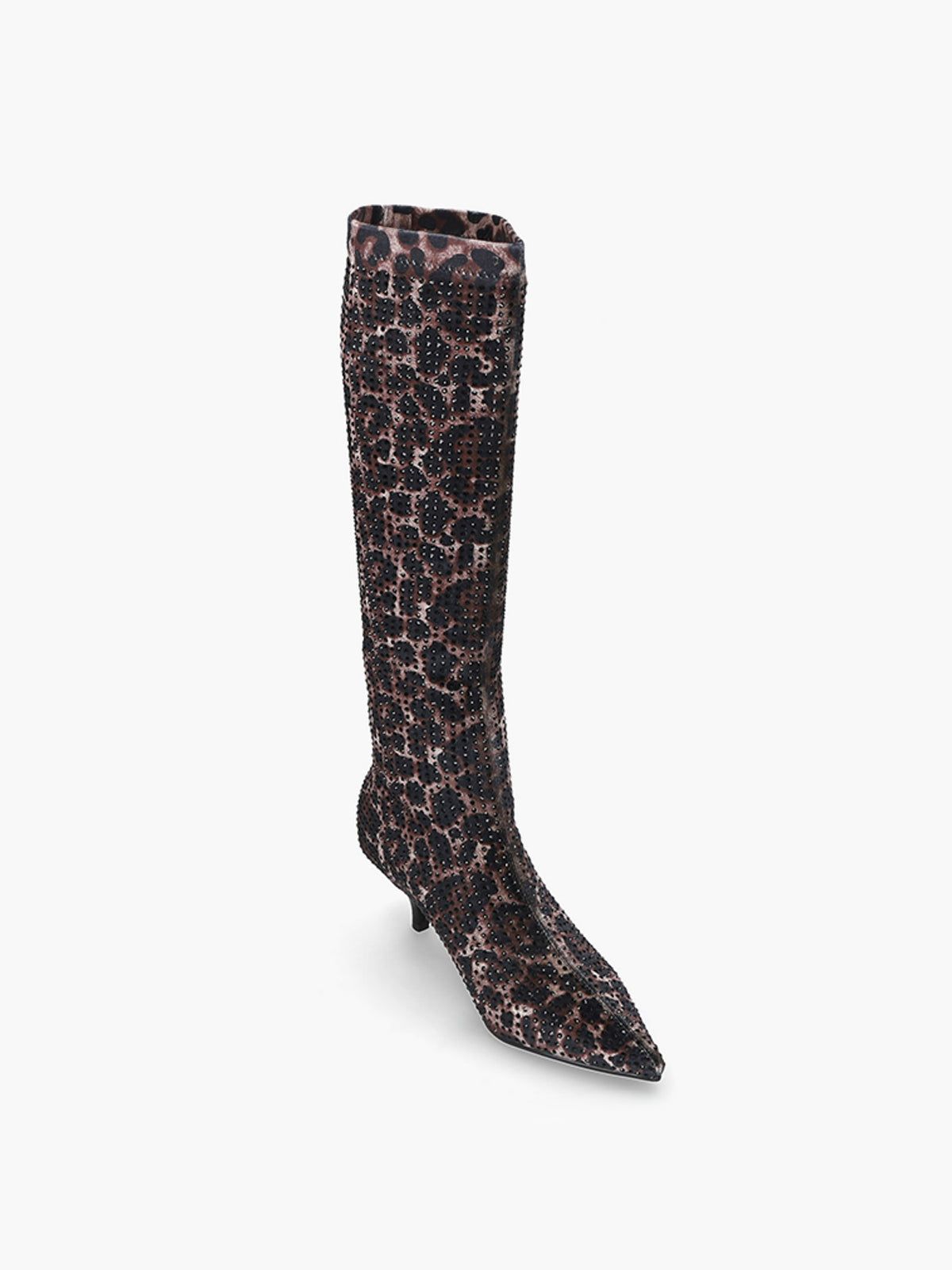 Strategia Anastasia Stivale Strass Animalier