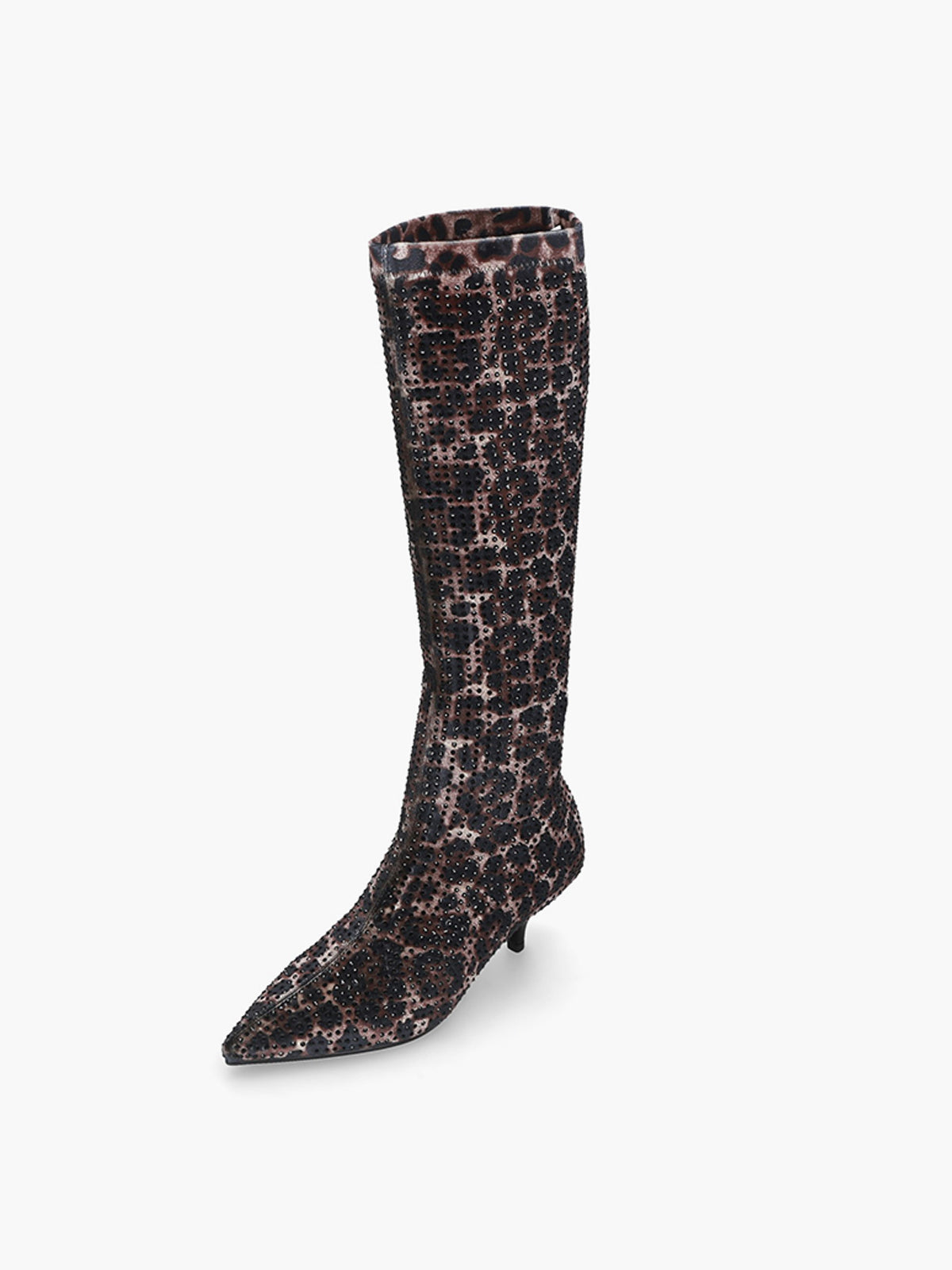 Strategia Anastasia Stivale Strass Animalier