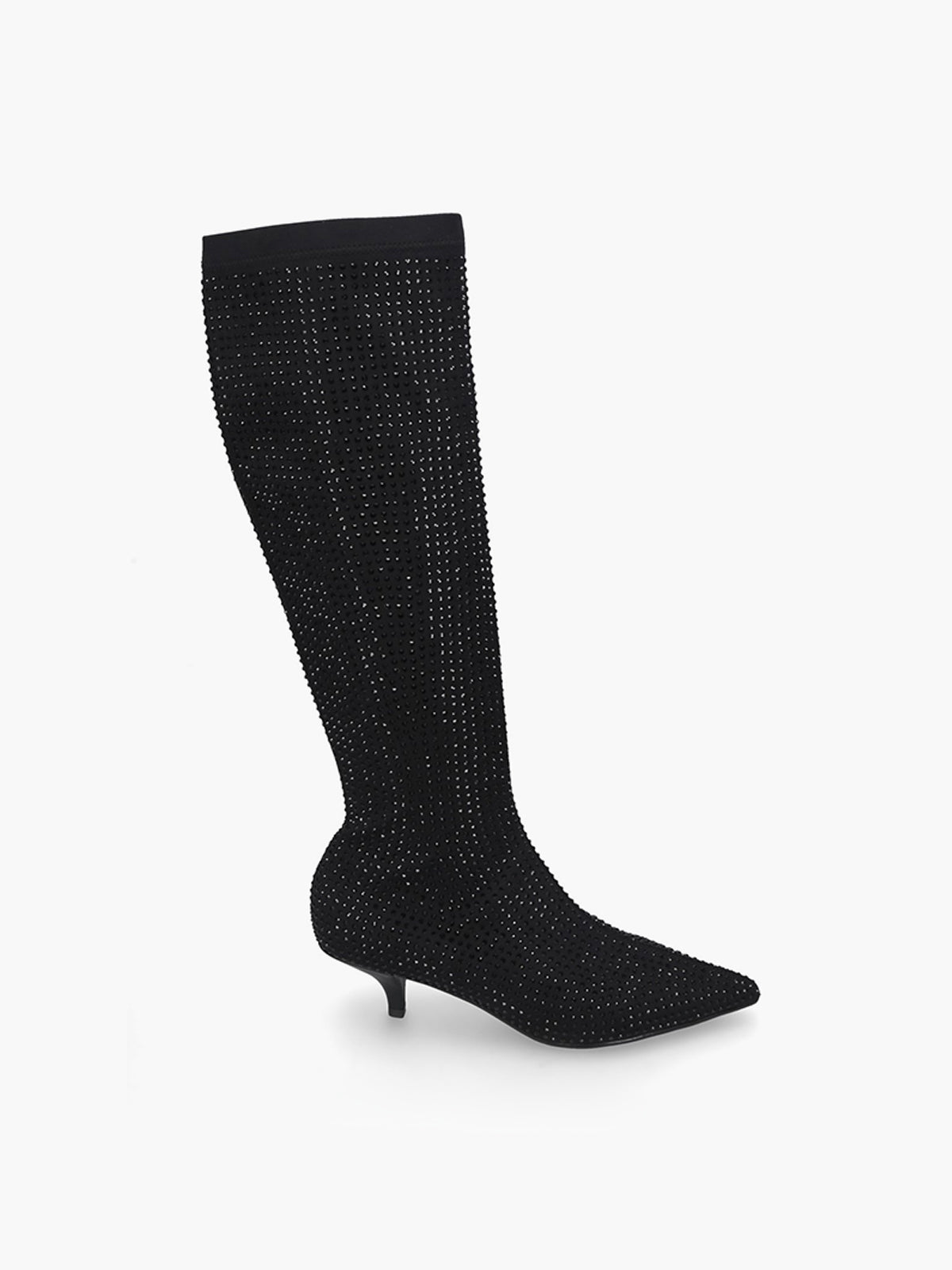 Strategia Anastasia Rhinestone Boot Black