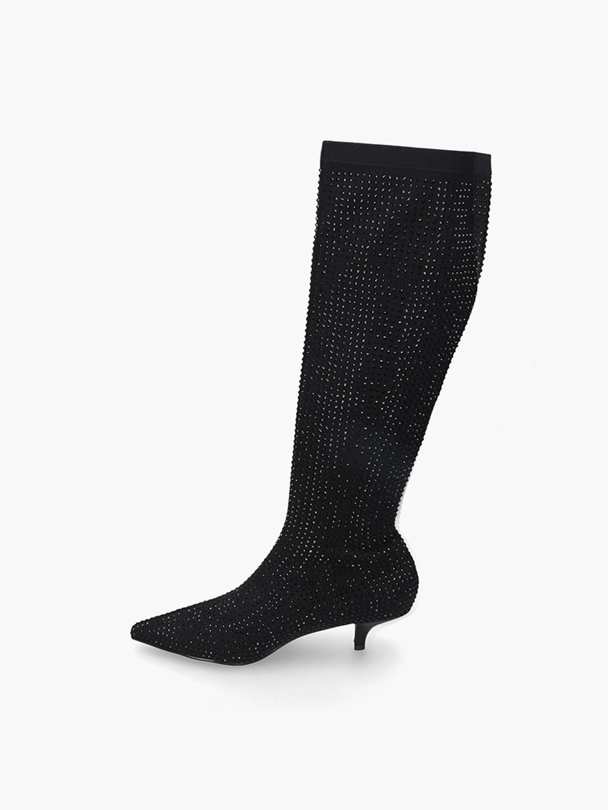 Strategia Anastasia Rhinestone Boot Black