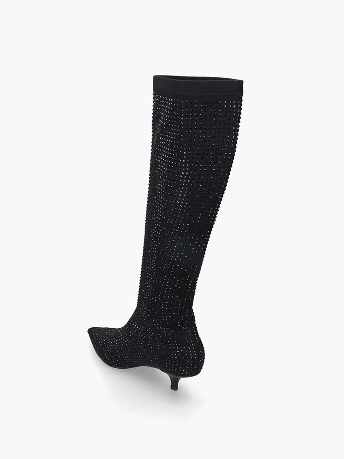 Strategia Anastasia Rhinestone Boot Black