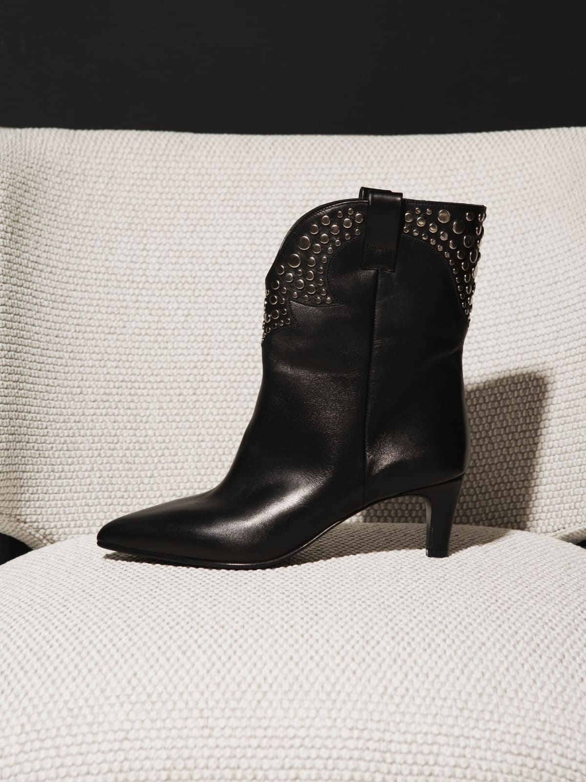 Kim Black Ankle Boot