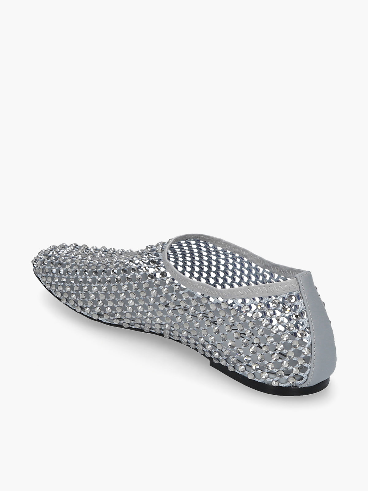 Strategia Shoes Bijoux Ballerina Grey All Over Strass